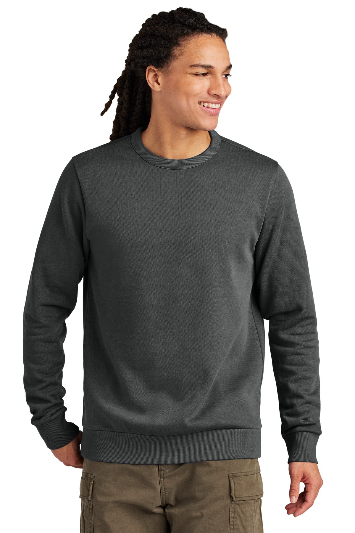 District WashŸ?? Fleece Crew DT2204