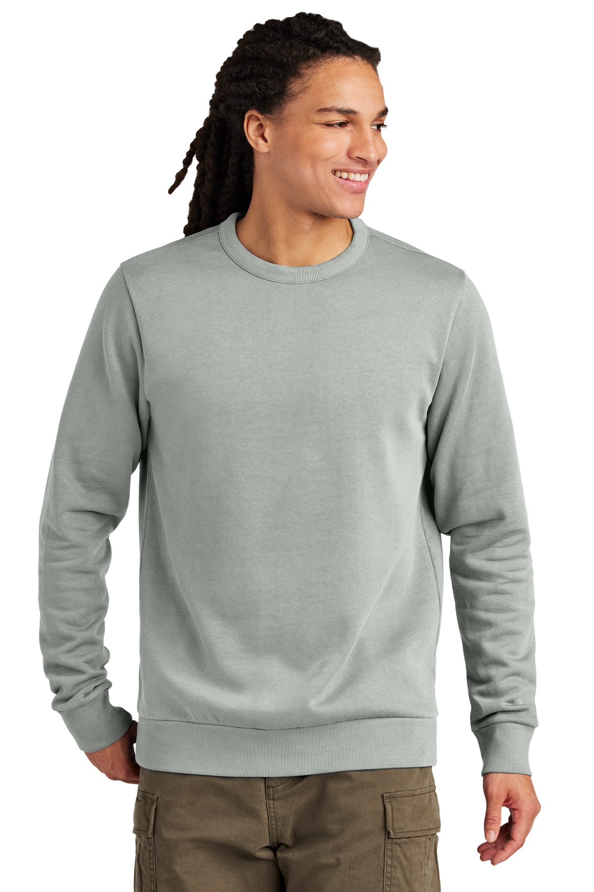District WashŸ?? Fleece Crew DT2204