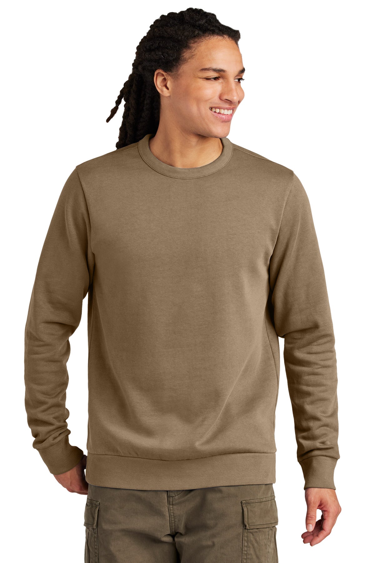 District WashŸ?? Fleece Crew DT2204