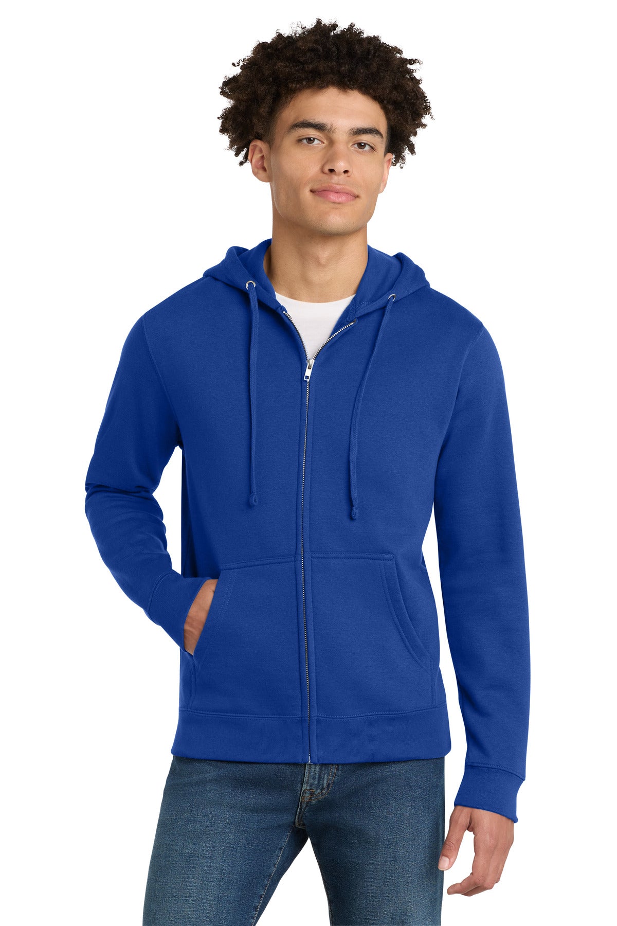 District® V.I.T.™Fleece Full-Zip Hoodie DT6102