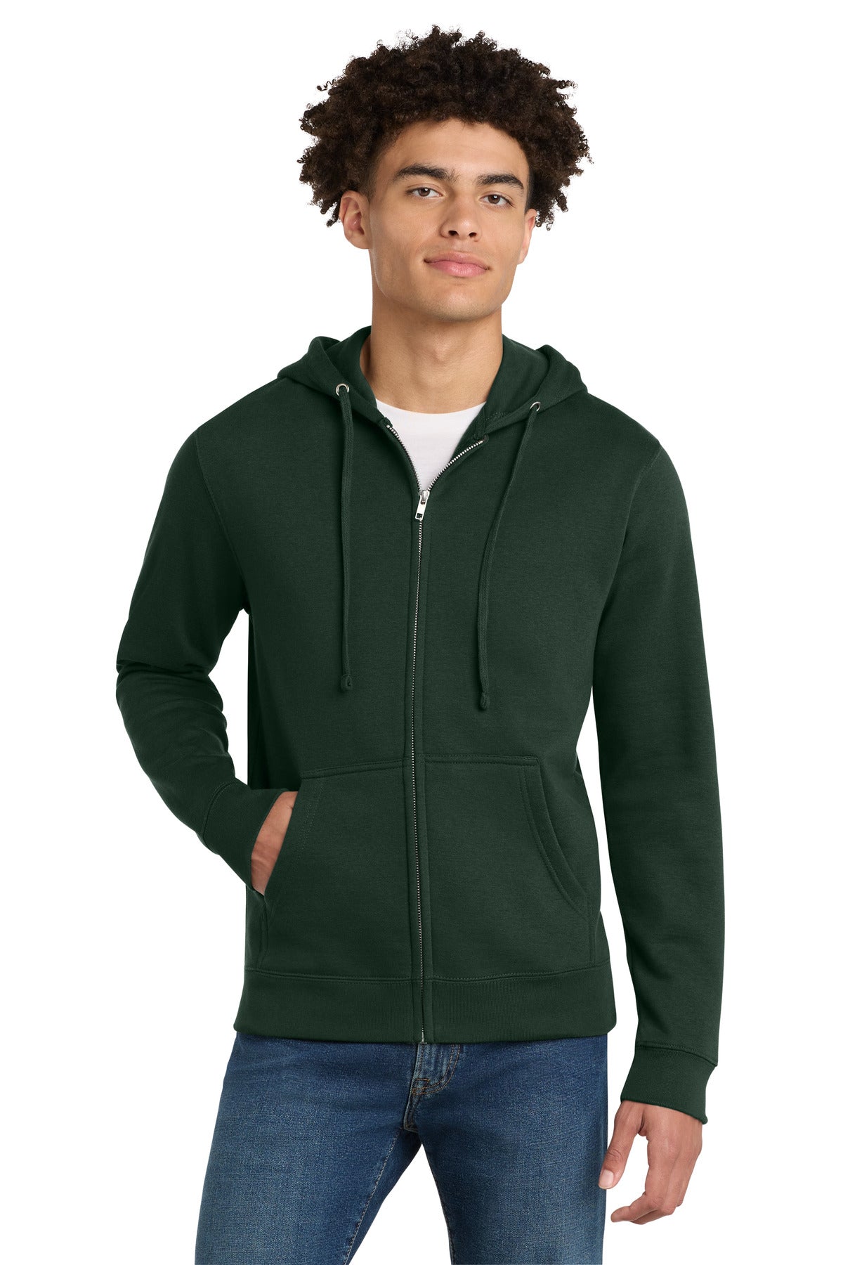 District® V.I.T.™Fleece Full-Zip Hoodie DT6102