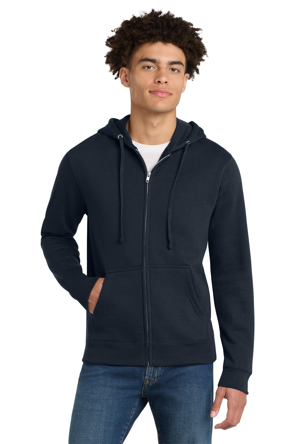 District?? V.I.T.Ÿ??Fleece Full-Zip Hoodie DT6102