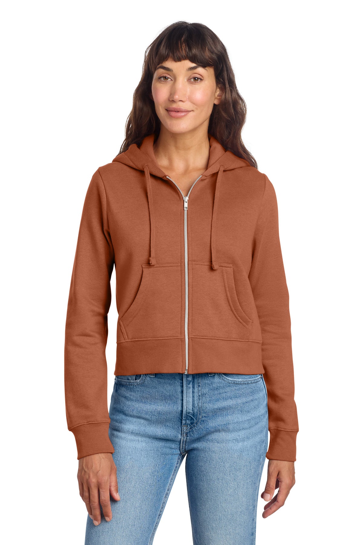 District® Women's V.I.T.™ Fleece Full-Zip Hoodie DT6103