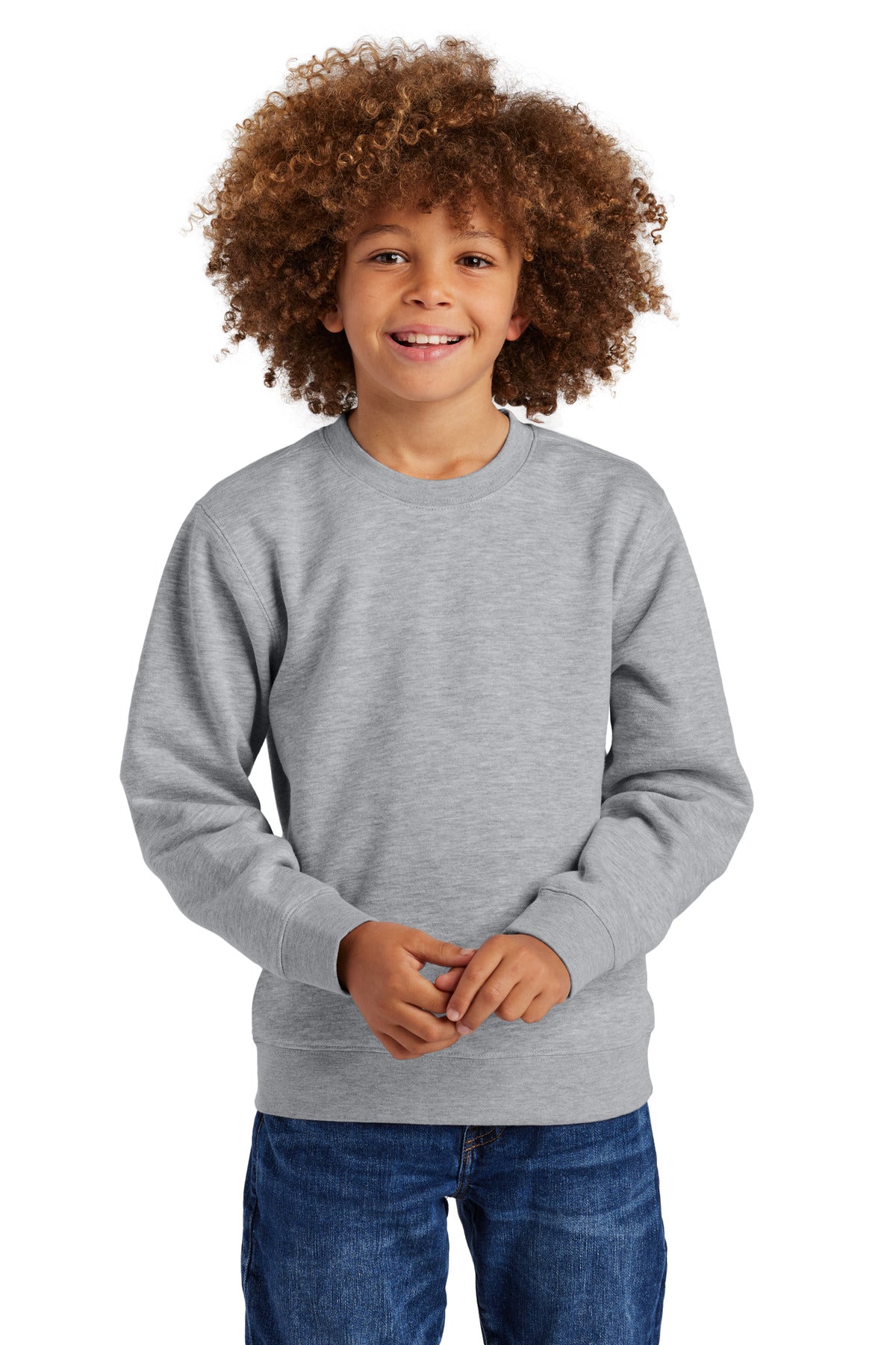 District?? Youth V.I.T.Ÿ?? Fleece Crew DT6104Y