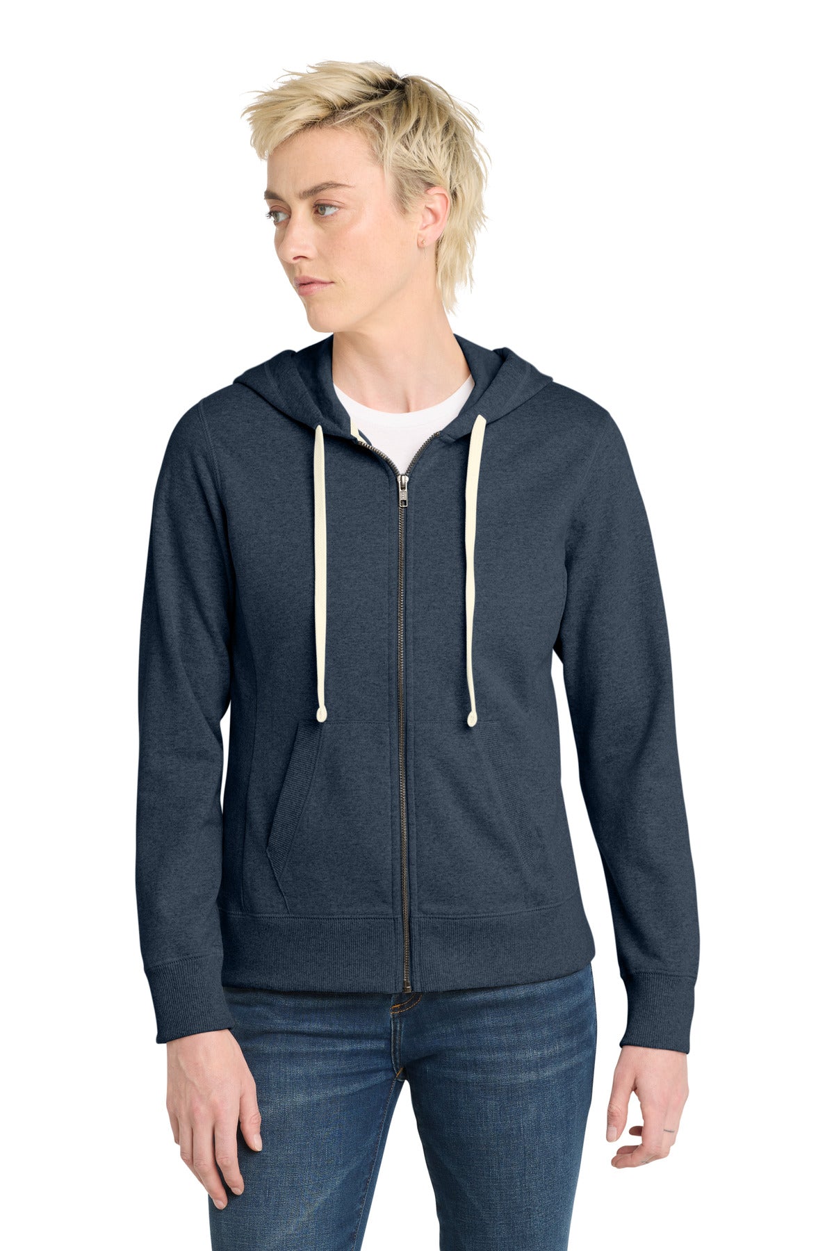 District® Women's Re-Fleece™Full-Zip Hoodie DT8103