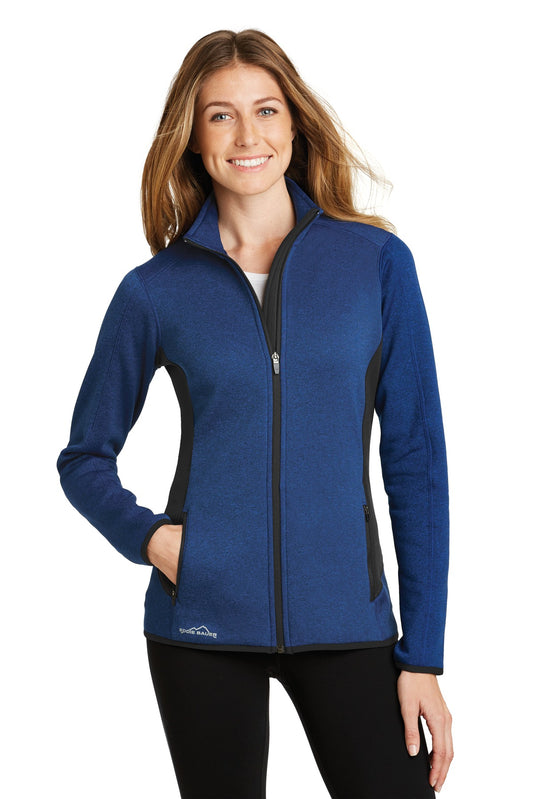 Eddie Bauer® Women's Full-Zip Heather Stretch Fleece Jacket. EB239