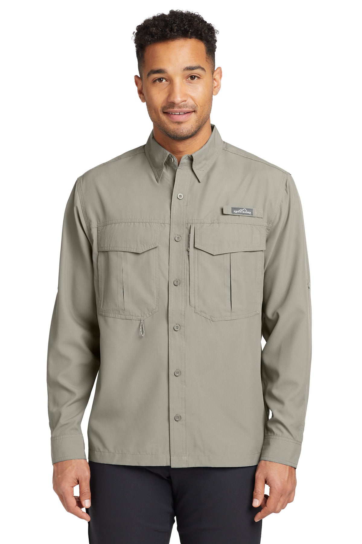 Eddie Bauer?? - Long Sleeve Performance Fishing Shirt. EB600