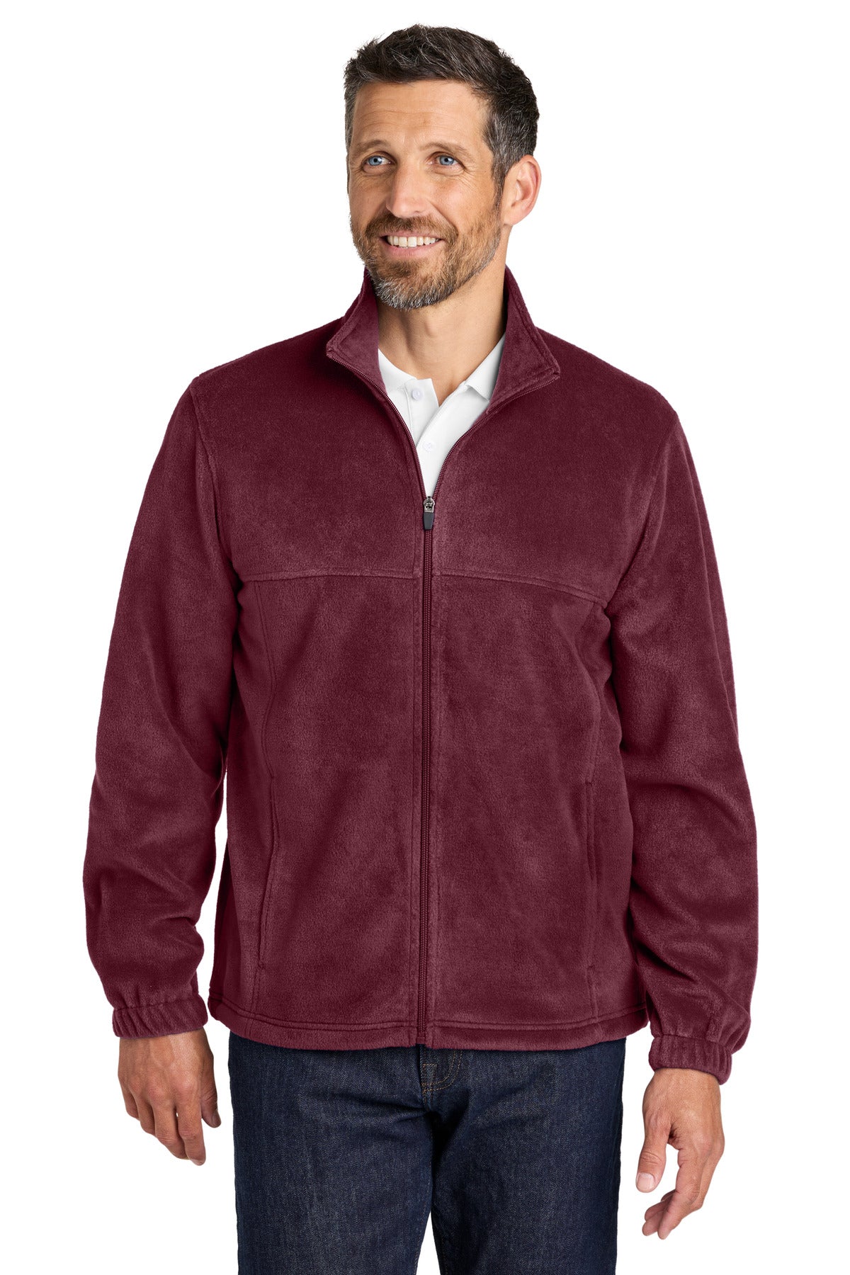 Port Authority?? Plush Fleece Full-Zip Jacket F190
