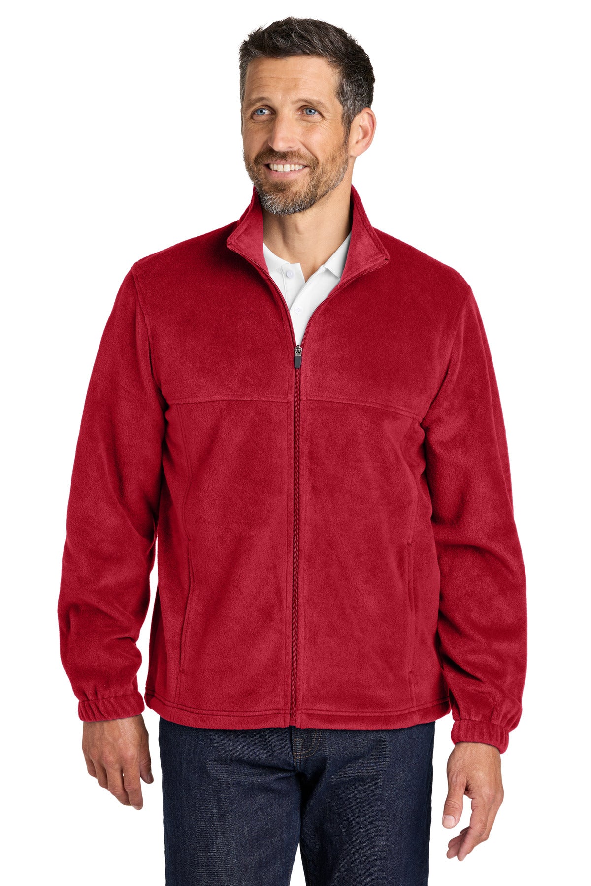 Port Authority?? Plush Fleece Full-Zip Jacket F190