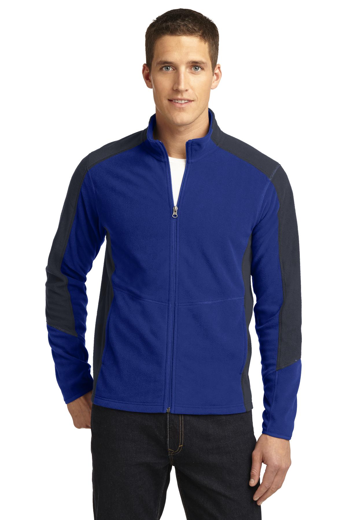 Port Authority? Colorblock Microfleece Jacket. F230