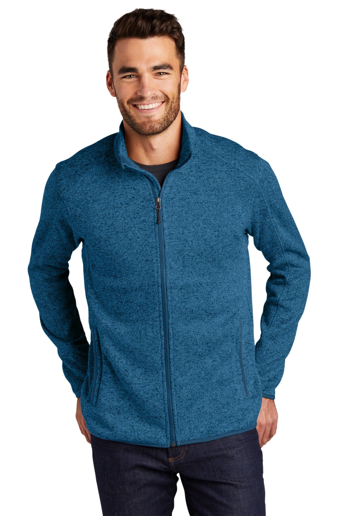 Port Authority? Sweater Fleece Jacket. F232