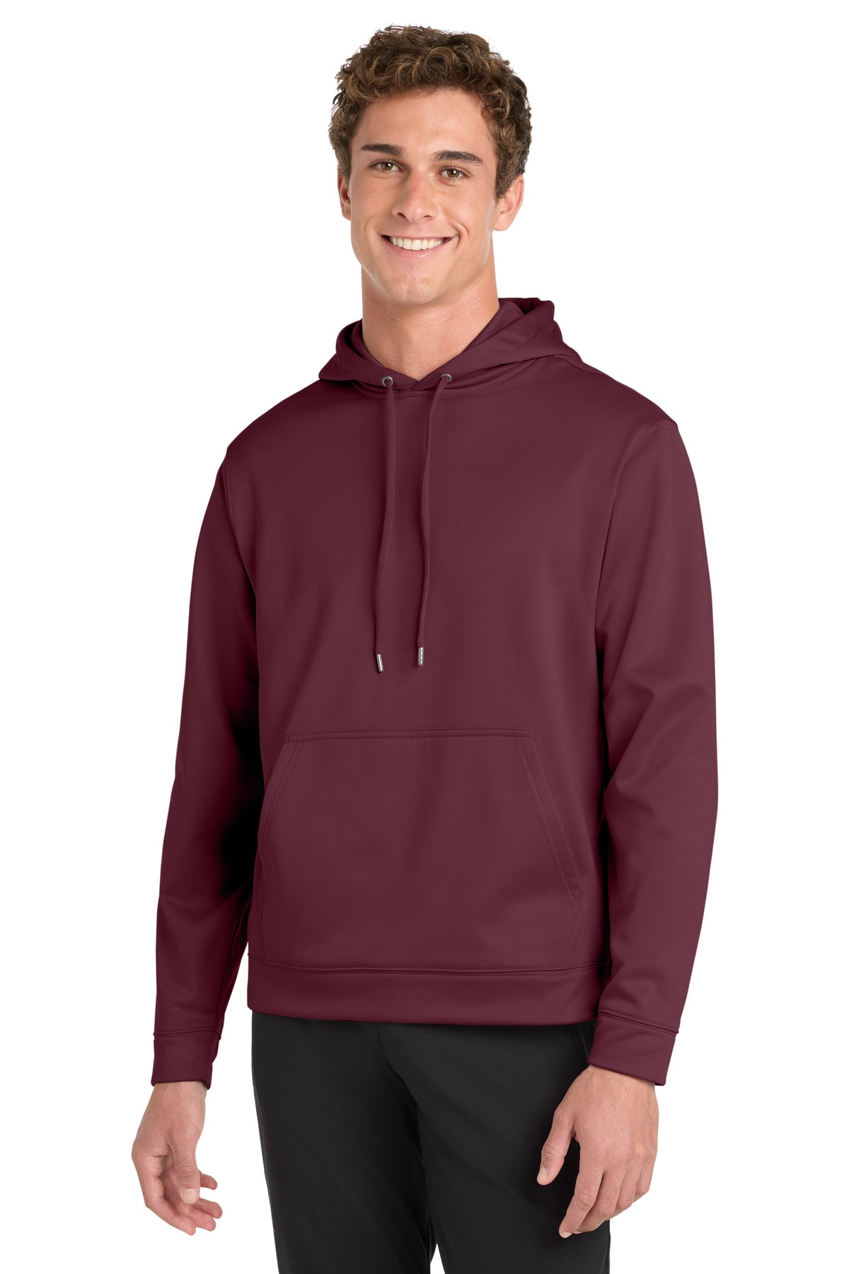 Sport-Tek® Sport-Wick® Fleece Hooded Pullover.  F244