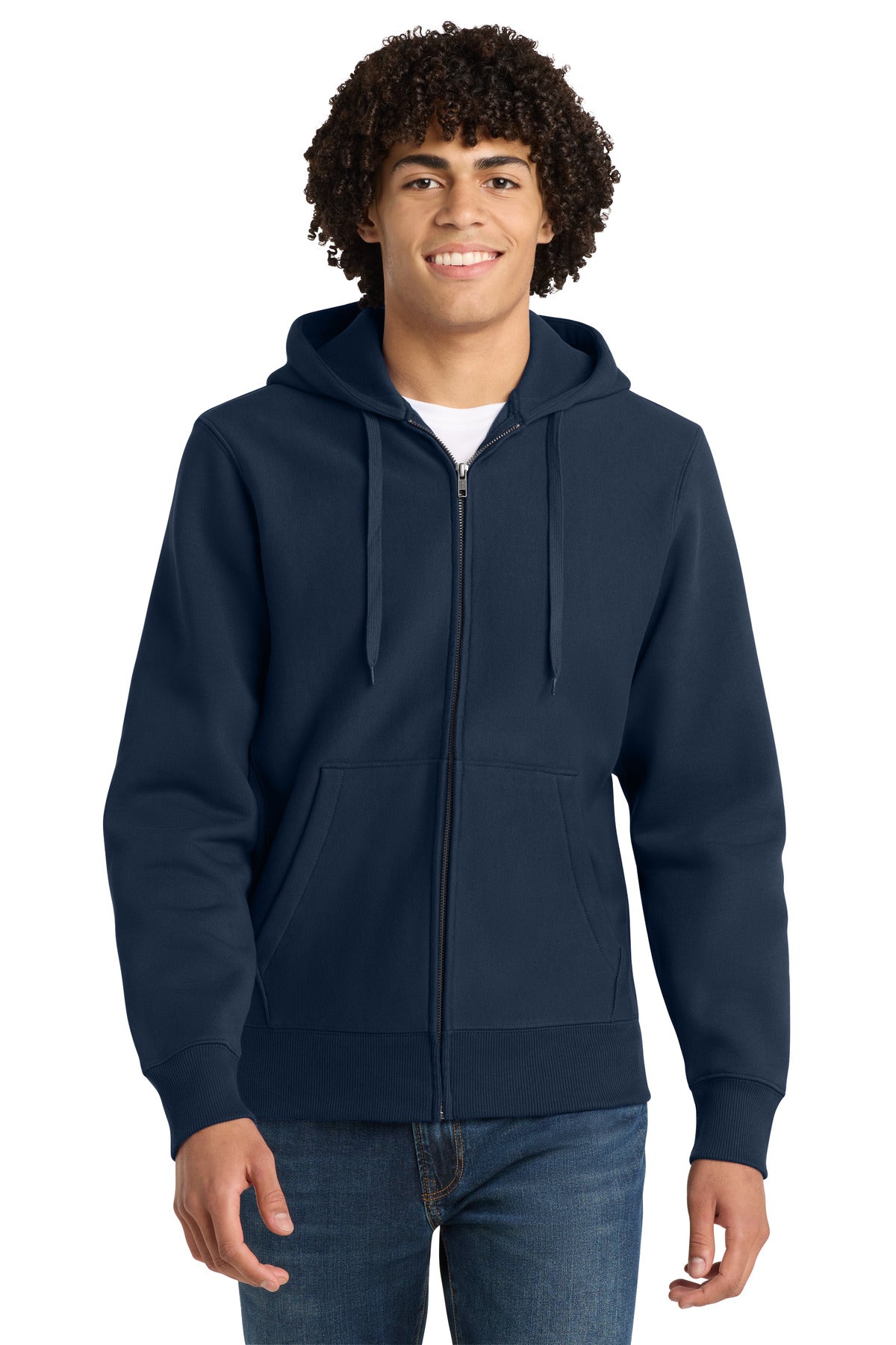Sport-Tek® Super Heavyweight Full-Zip Hooded Sweatshirt.  F282