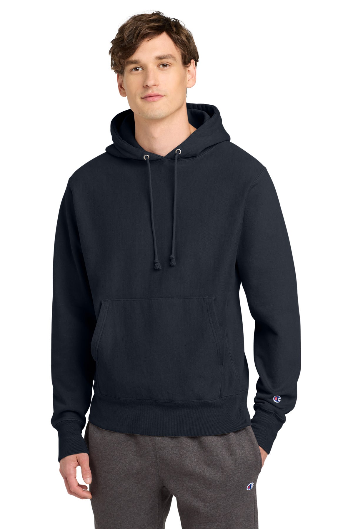 Champion ? Reverse Weave ? Garment-Dyed Hooded Sweatshirt. GDS101