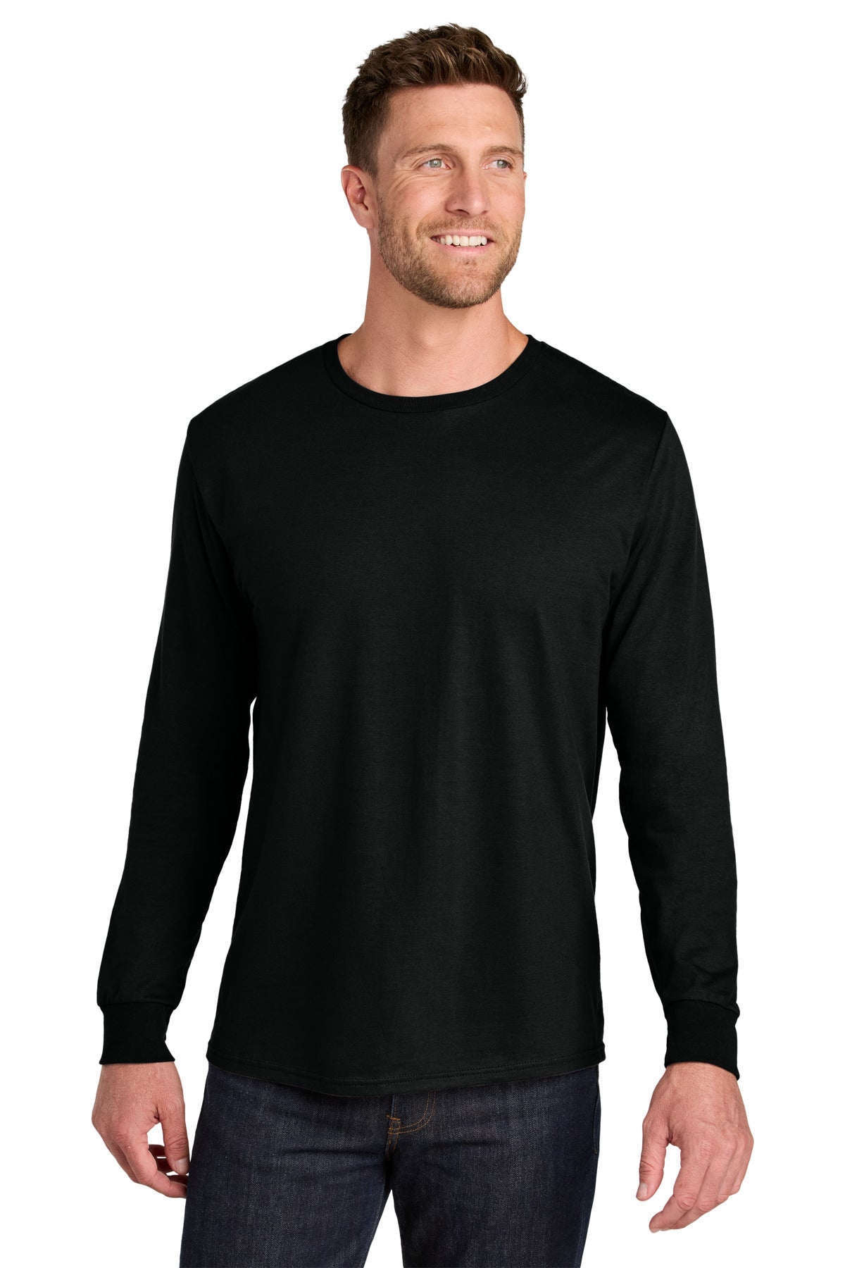 Jerzees Ultimate™ Unisex Ring Spun Long Sleeve T-Shirt IC46L