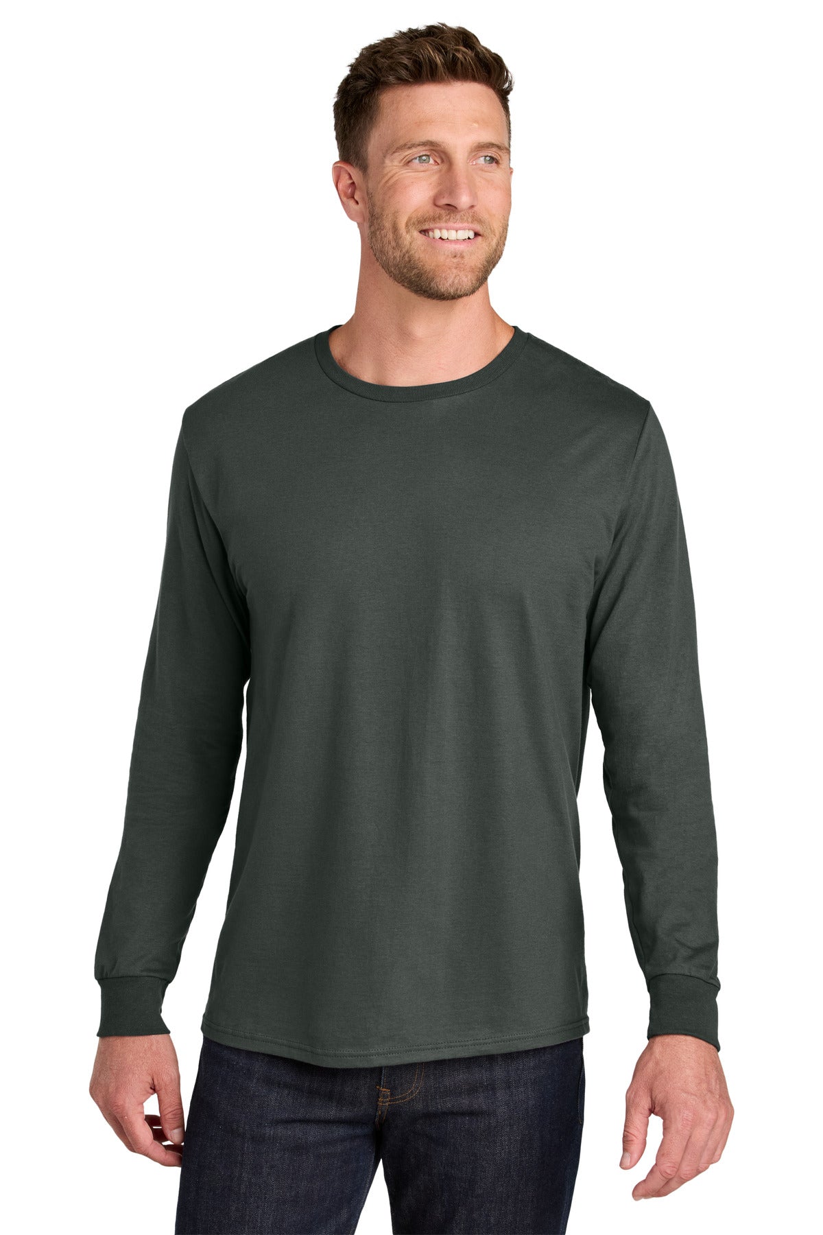 Jerzees UltimateŸ?? Unisex Ring Spun Long Sleeve T-Shirt IC46L