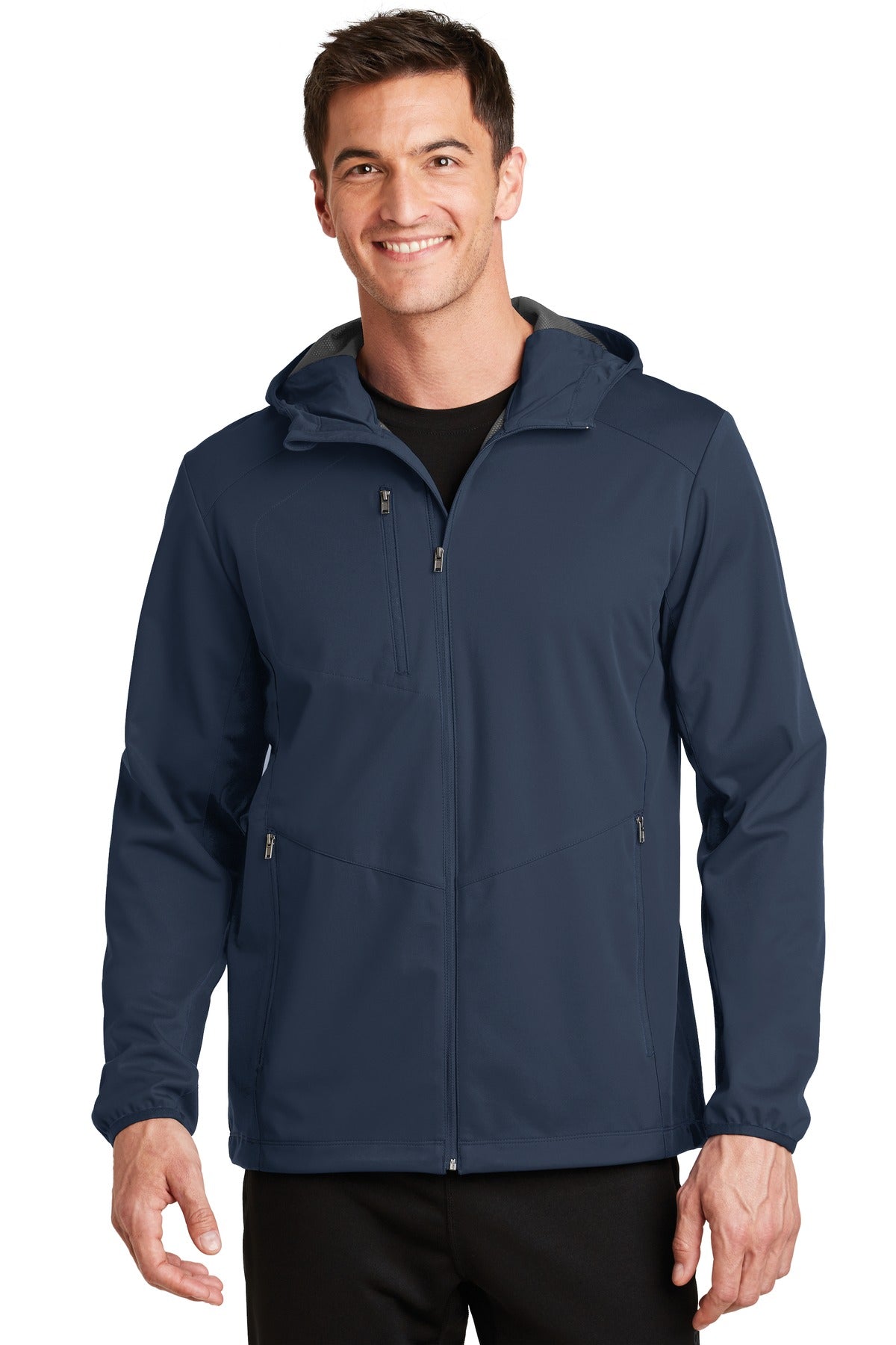 Port Authority?? Active Hooded Soft Shell Jacket. J719
