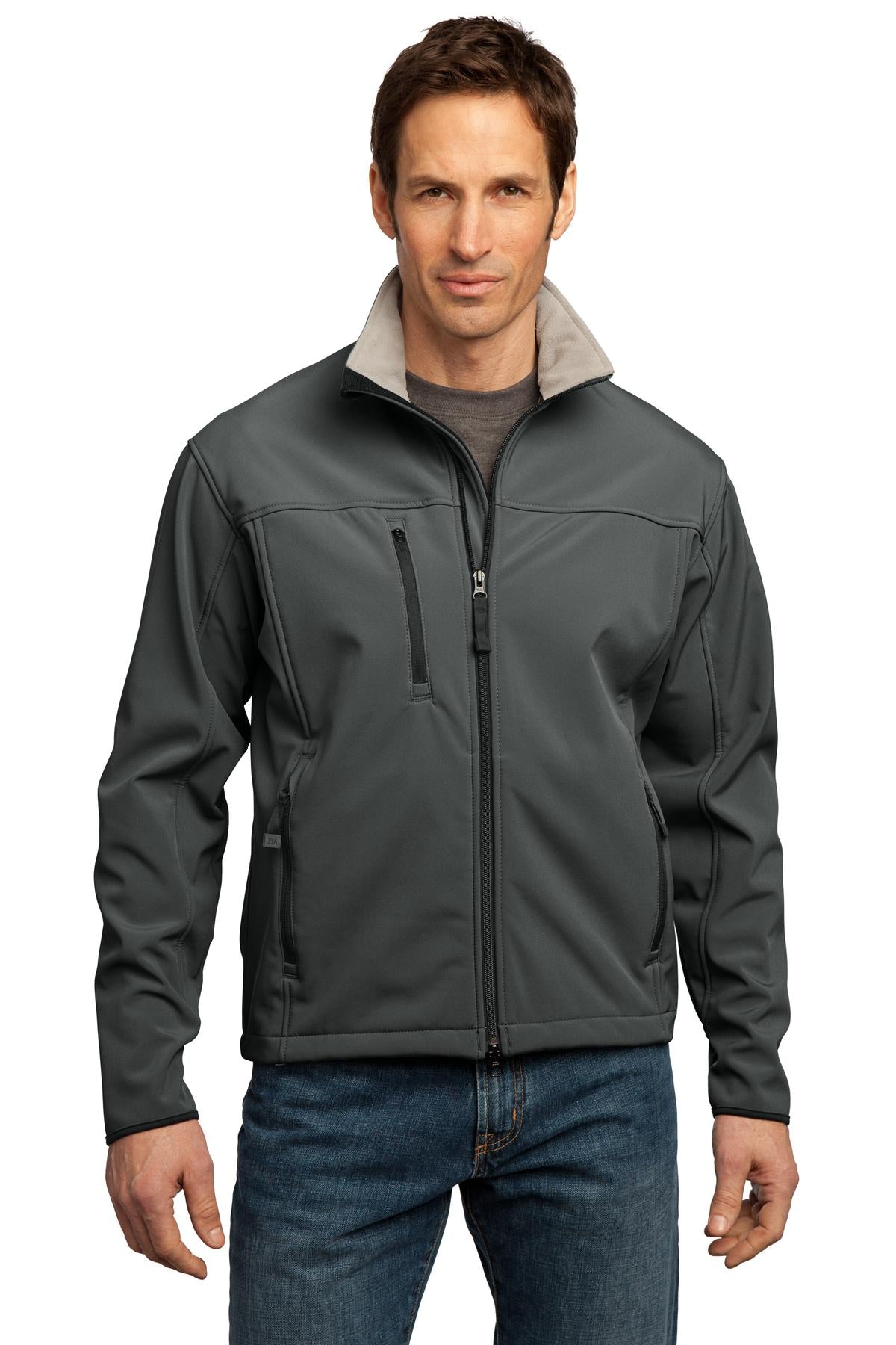 Port AuthorityÂ® Tall GlacierÂ® Soft Shell Jacket. TLJ790