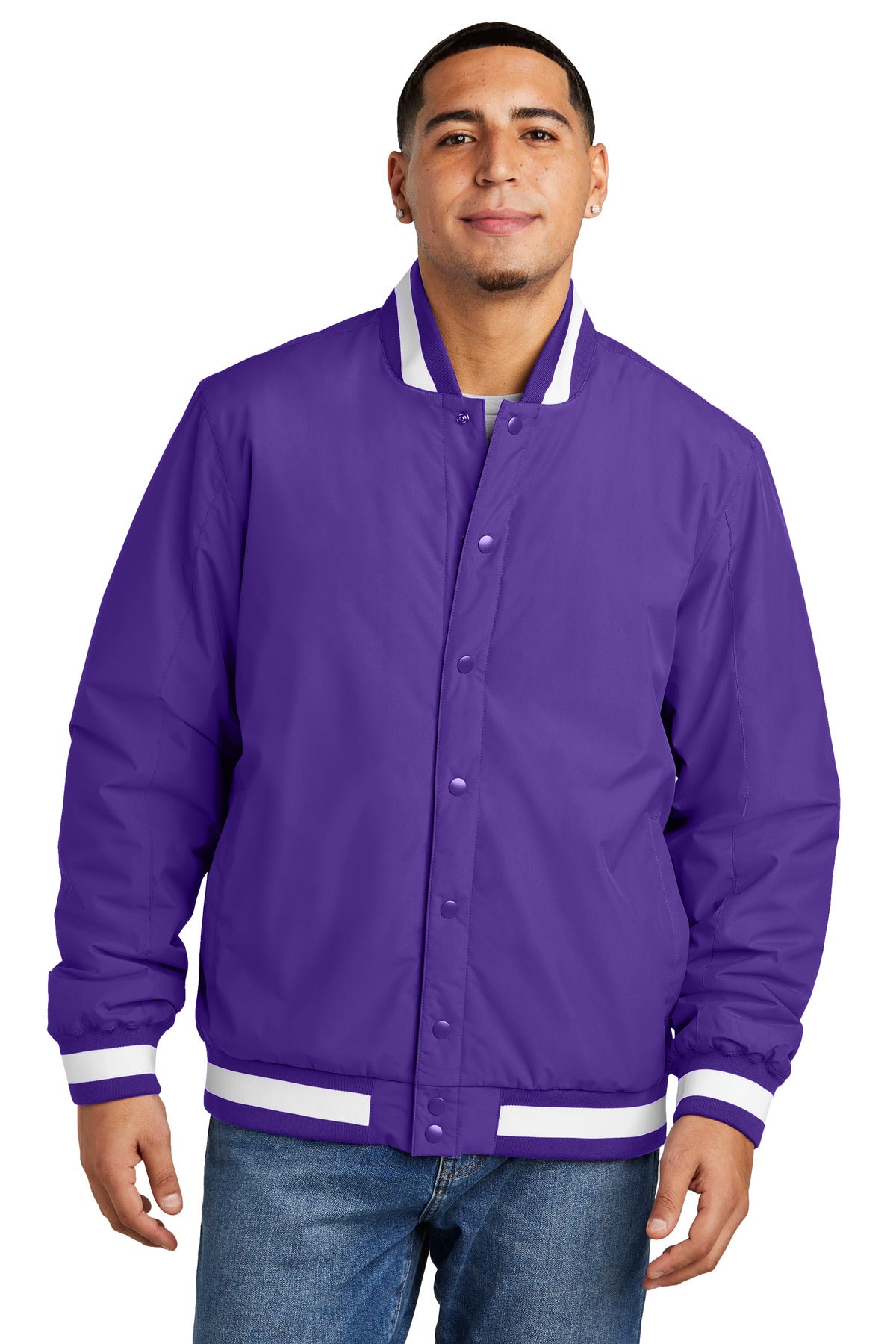 Sport-Tek?? Insulated Varsity Jacket JST58