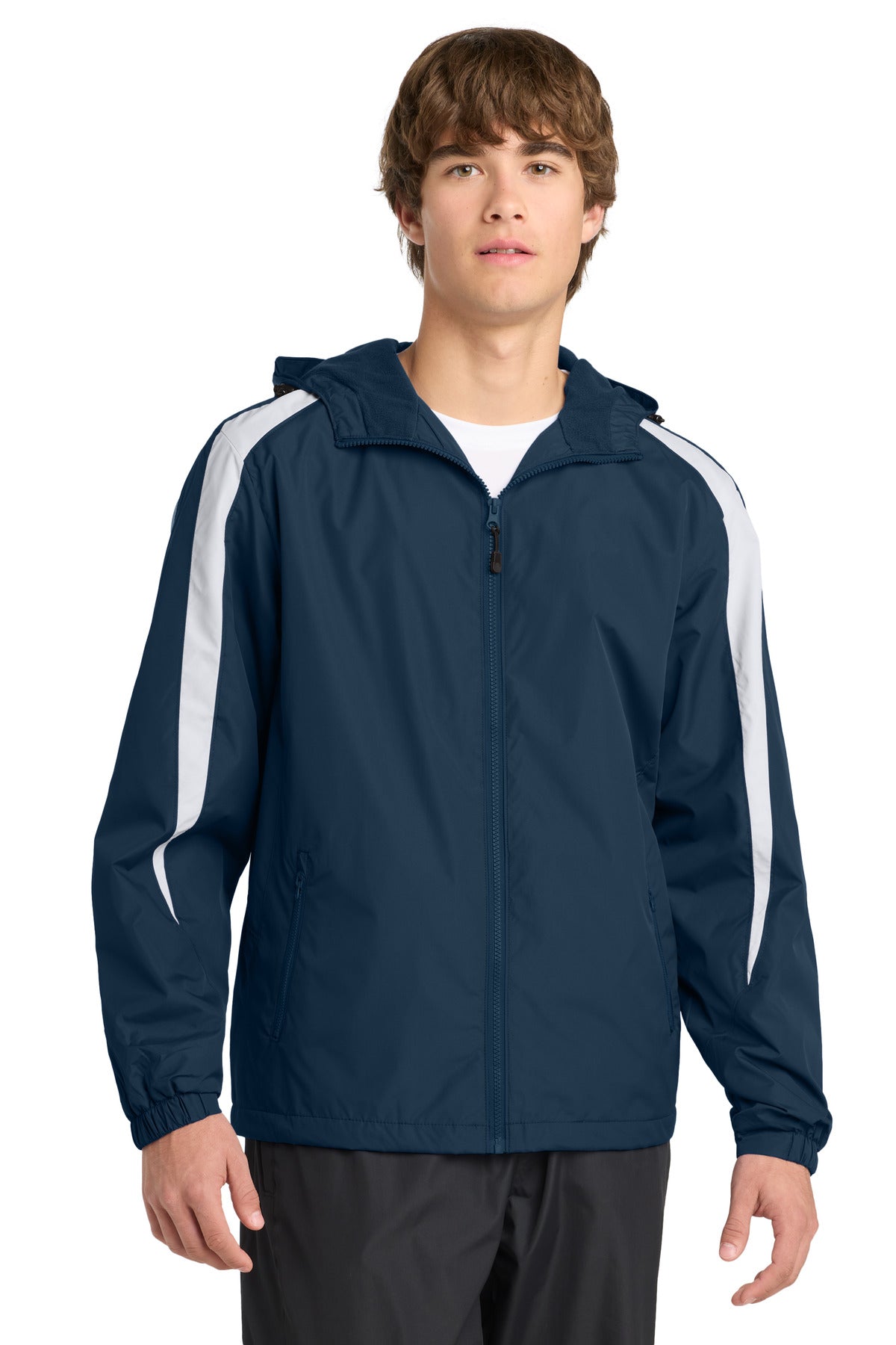 Sport-Tek?? Fleece-Lined Colorblock Jacket. JST81