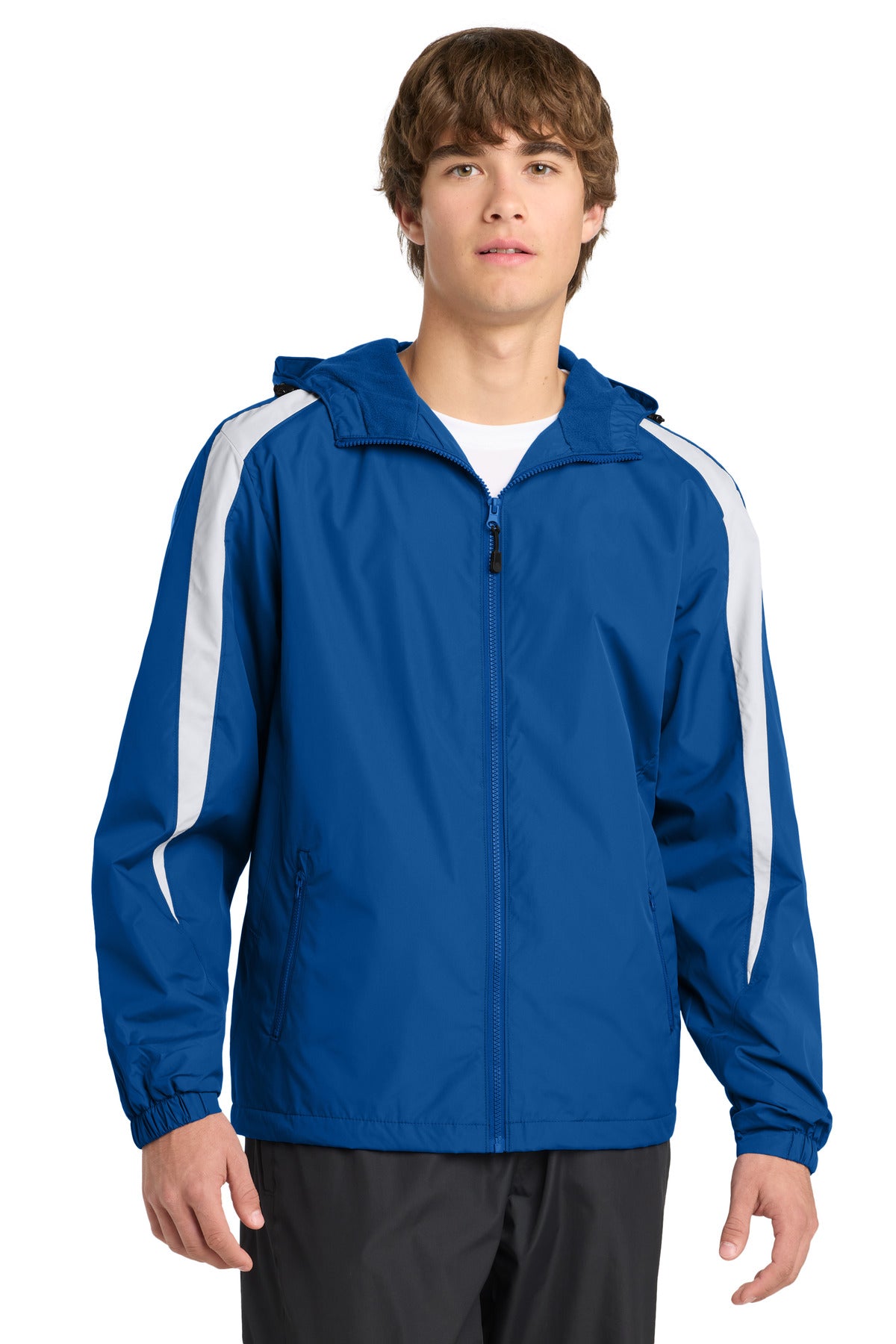 Sport-Tek?? Fleece-Lined Colorblock Jacket. JST81