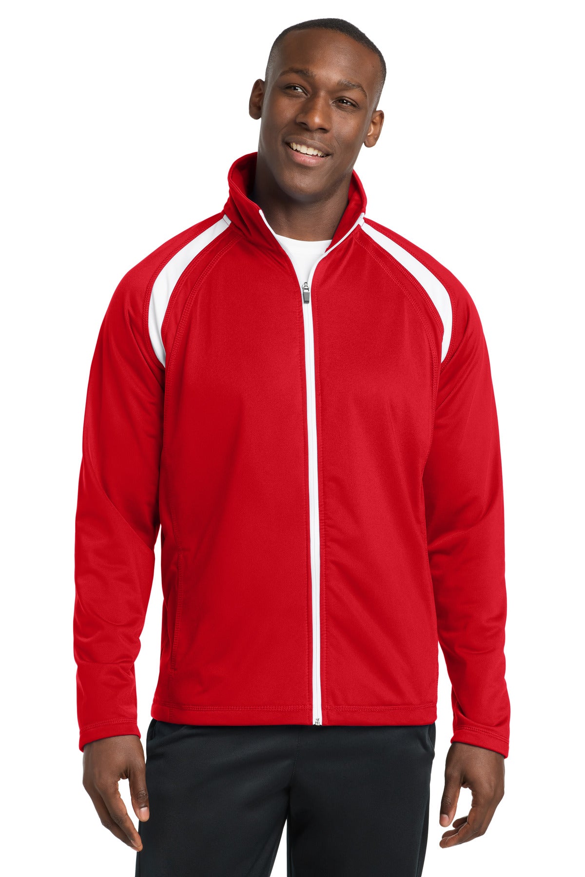 Sport-Tek® Tricot Track Jacket. JST90