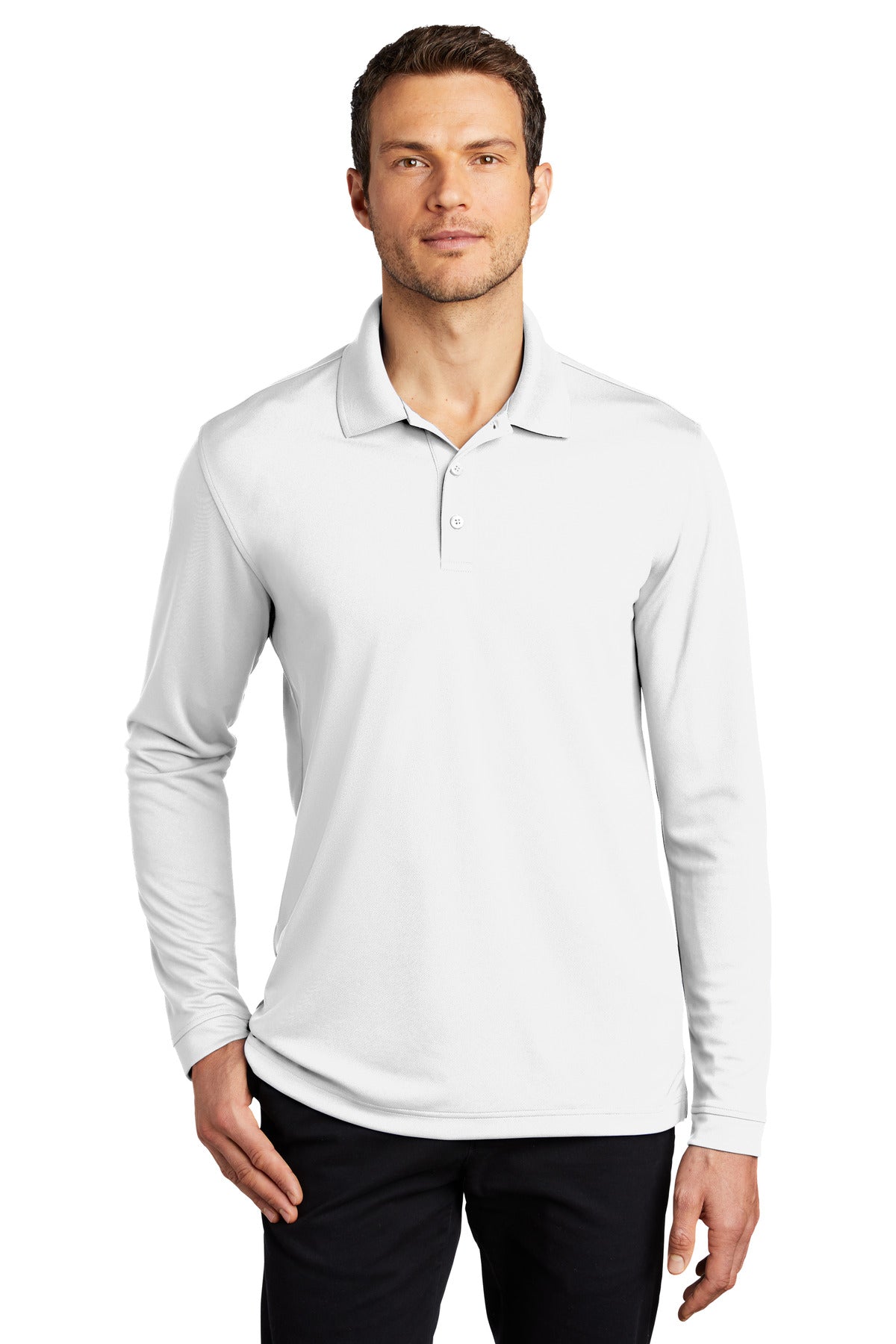 Port Authority ? Dry Zone ? UV Micro-Mesh Long Sleeve Polo K110LS