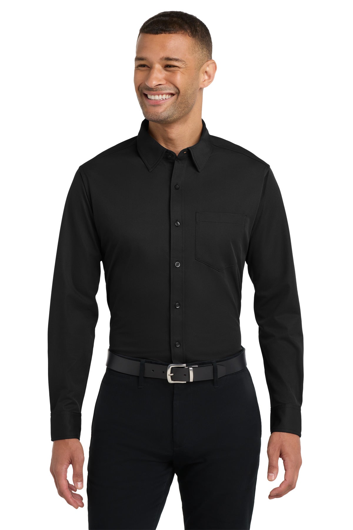 Port Authority?? Dimension Knit Dress Shirt. K570
