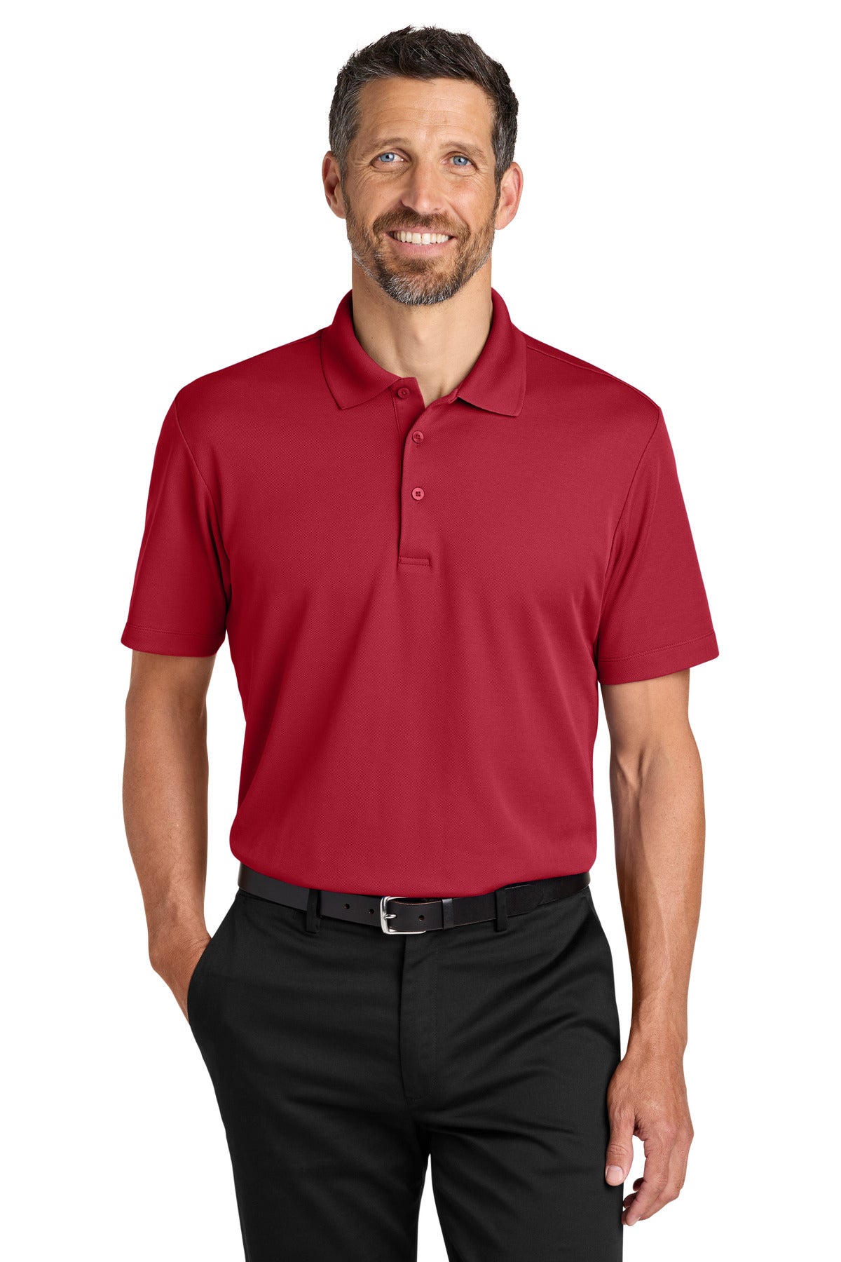 Port Authority?? Plaited Pique Polo K620