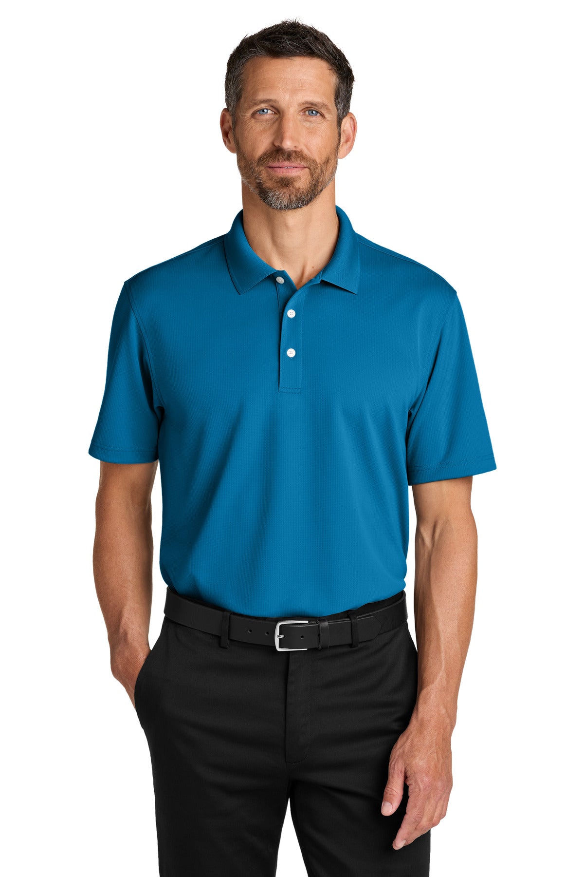 Port Authority?? Dry Zone?? Stain-Release Grid Polo K845
