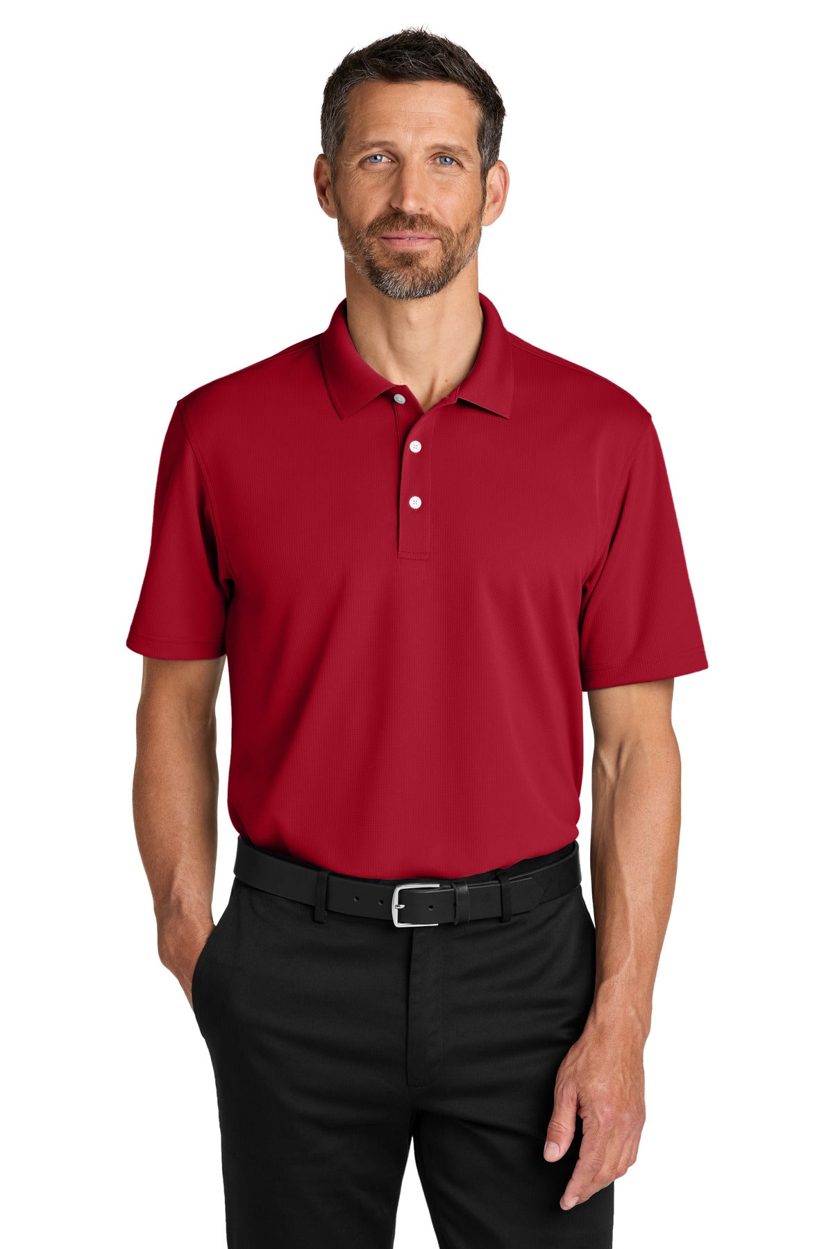 Port Authority?? Dry Zone?? Stain-Release Grid Polo K845