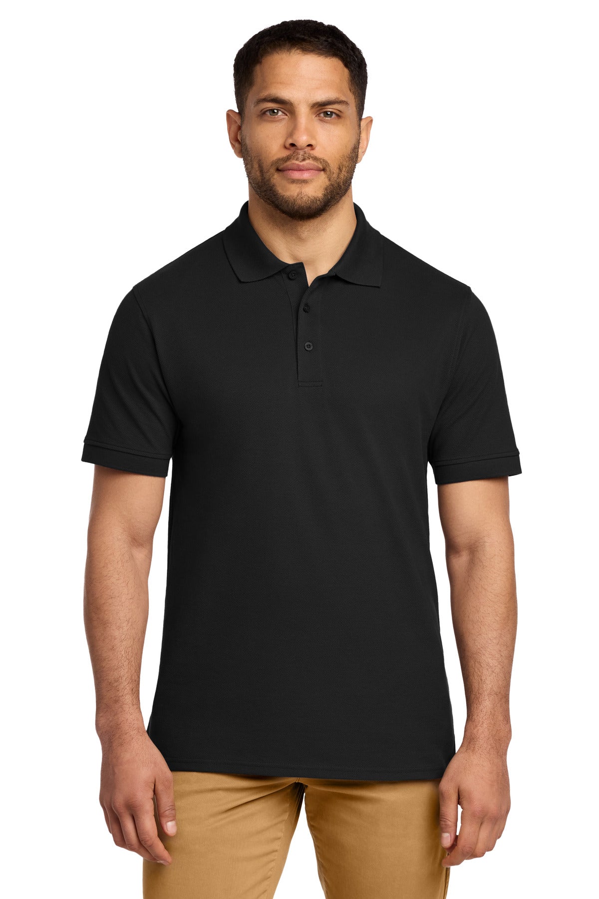 Port & CoŸ?? Combed Ring Spun Pique Polo. KP1500