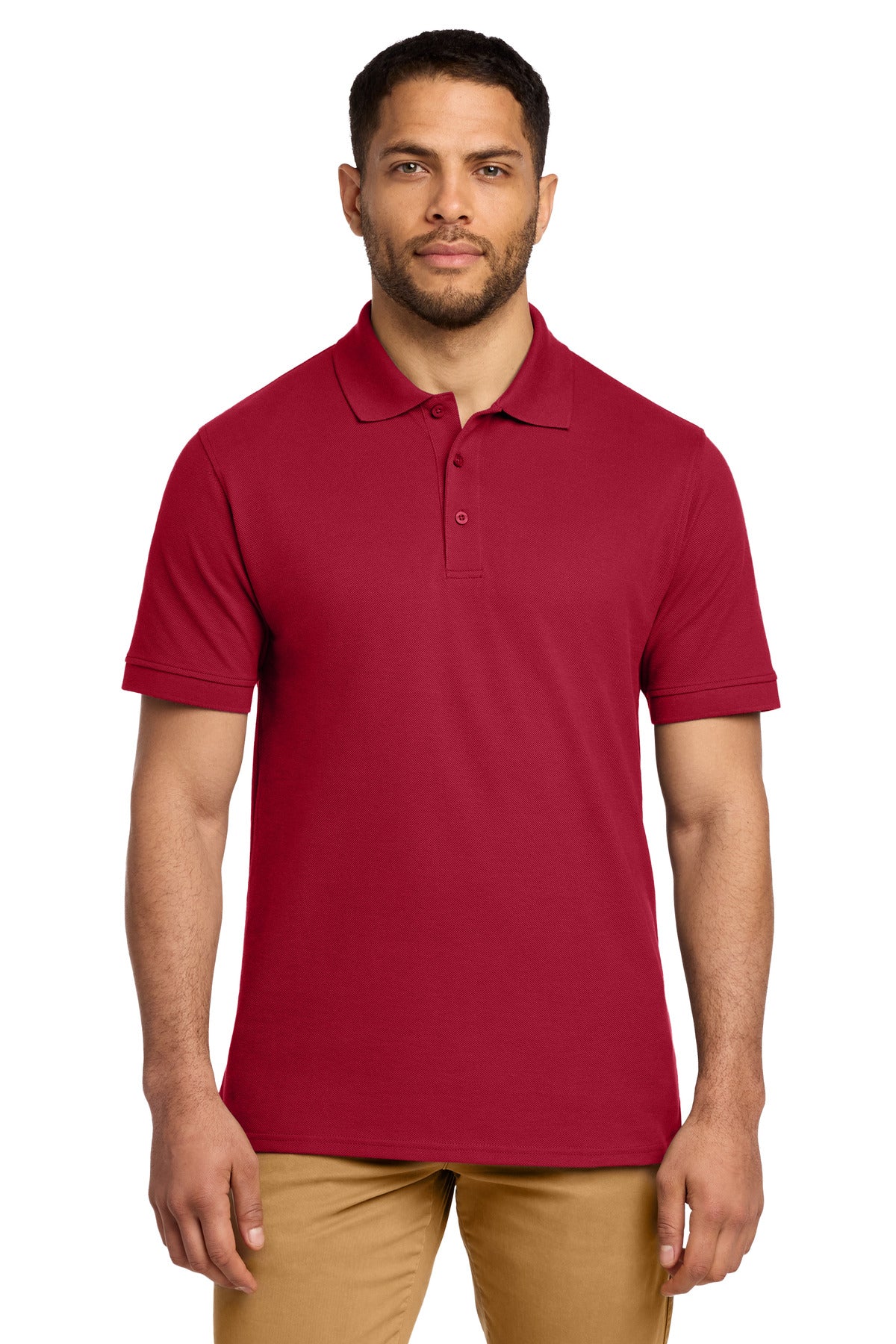 Port & CoŸ?? Combed Ring Spun Pique Polo. KP1500