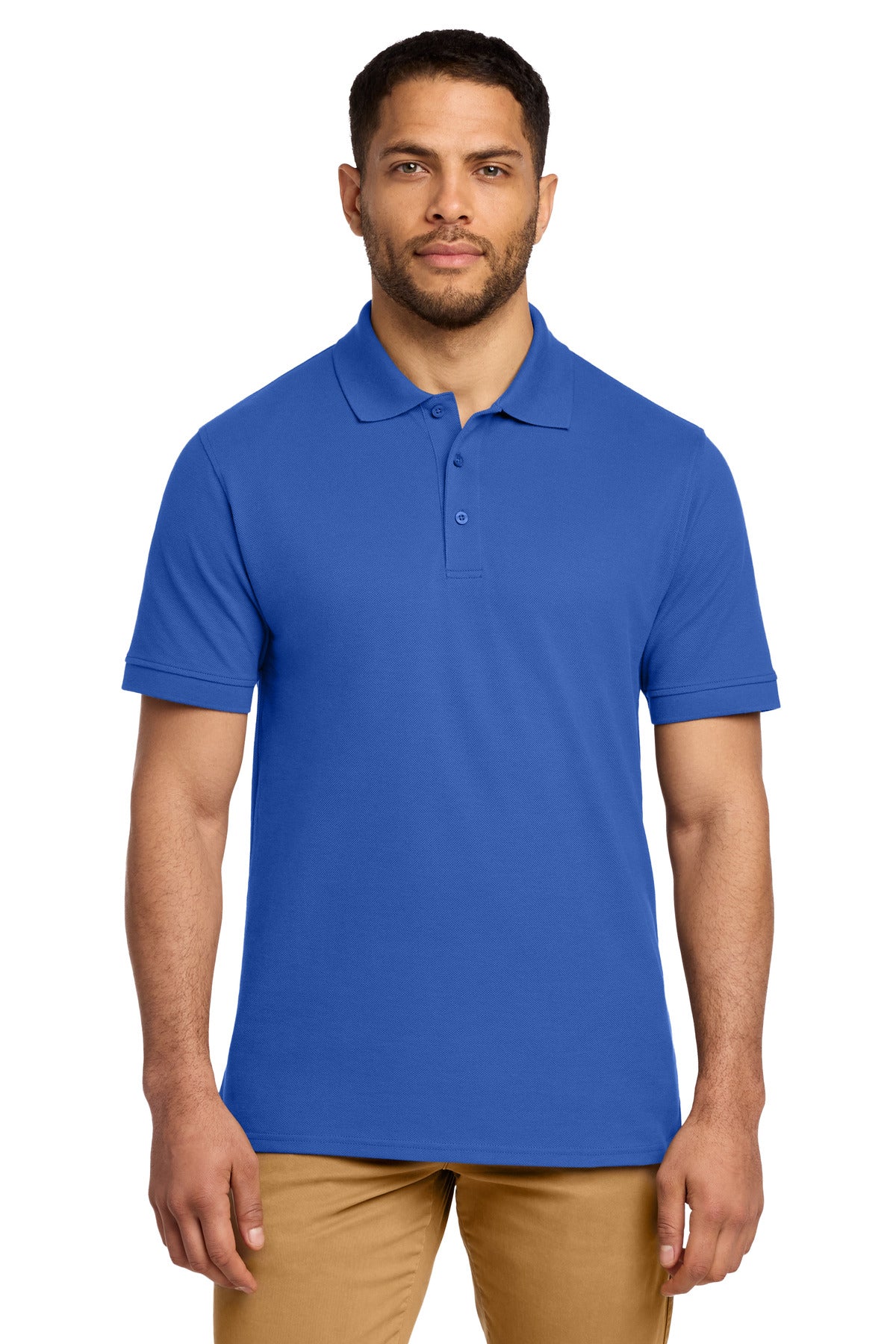 Port & CoŸ?? Combed Ring Spun Pique Polo. KP1500