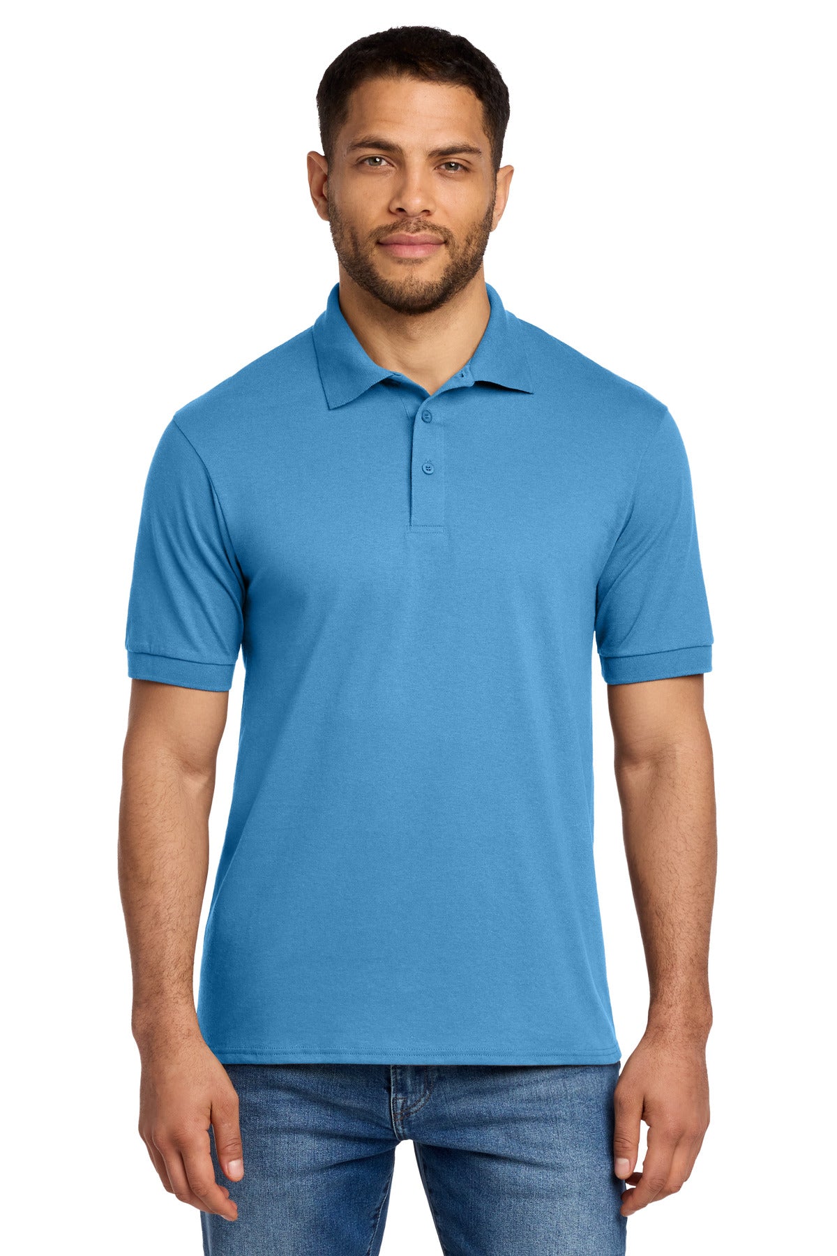 Port & CoŸ?? Tall Core Blend Jersey Knit Polo. KP55T