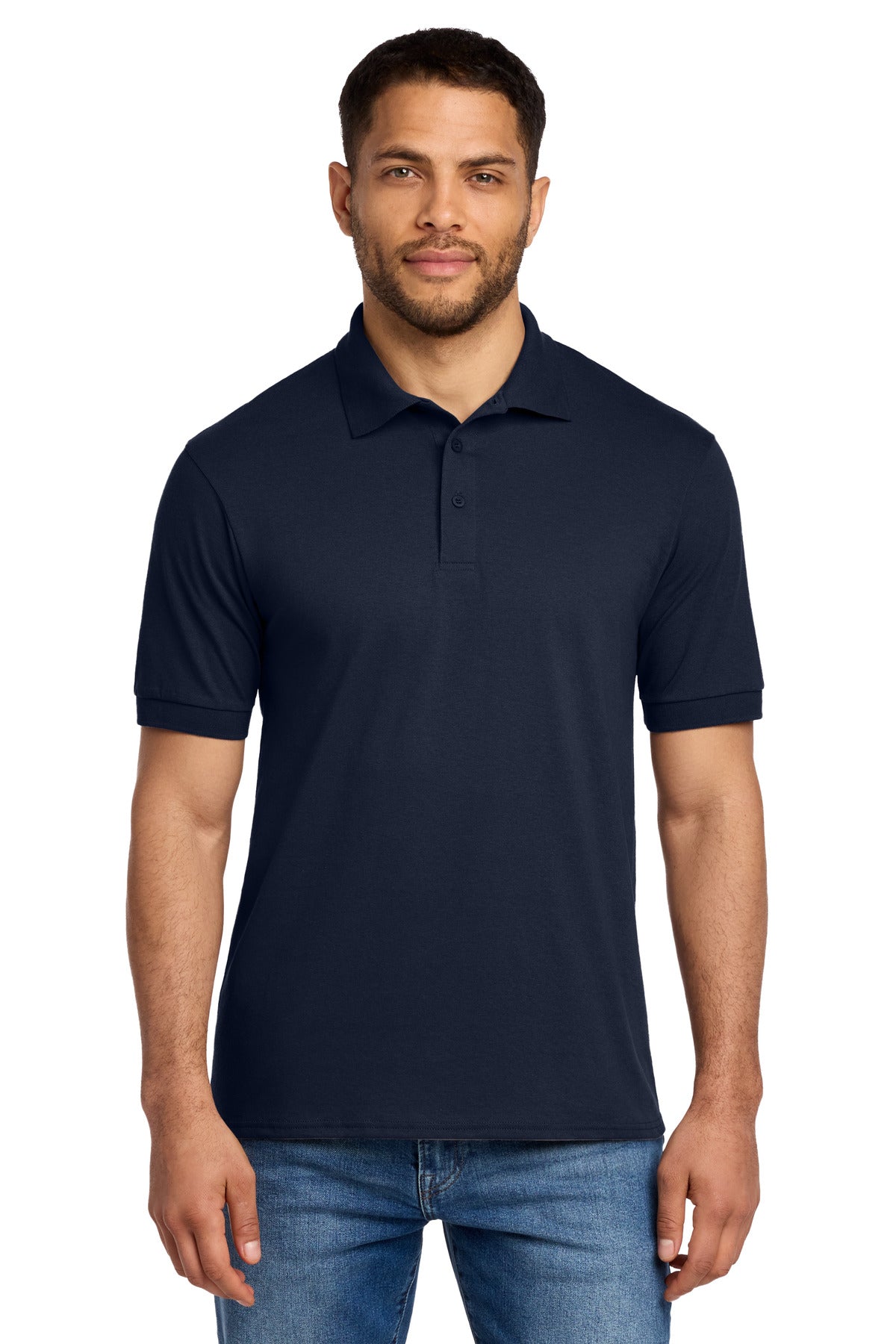 Port & CoŸ?? Tall Core Blend Jersey Knit Polo. KP55T
