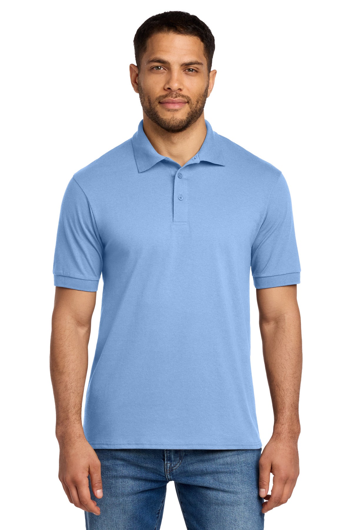 Port & CoŸ?? Tall Core Blend Jersey Knit Polo. KP55T