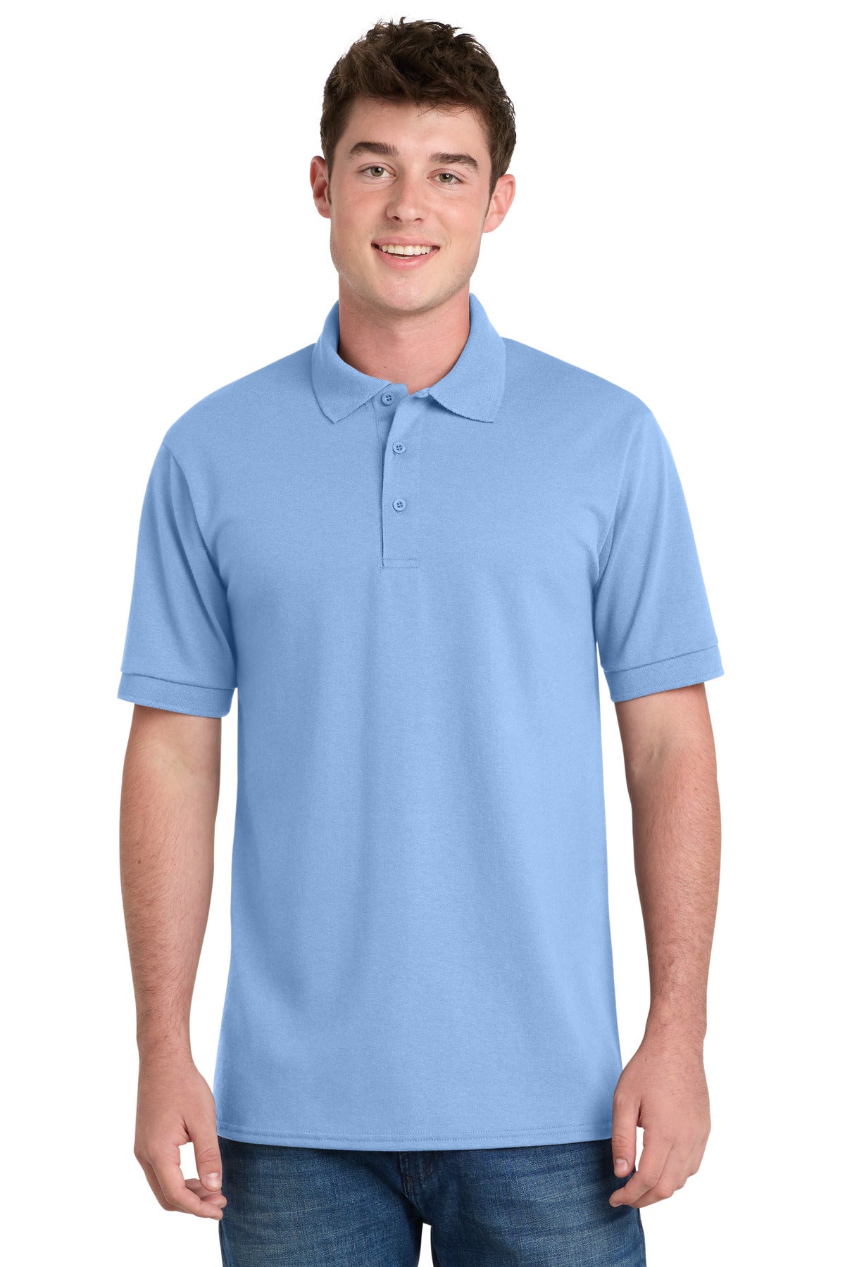Port & Co™ Tall Core Blend Jersey Knit Polo. KP55T