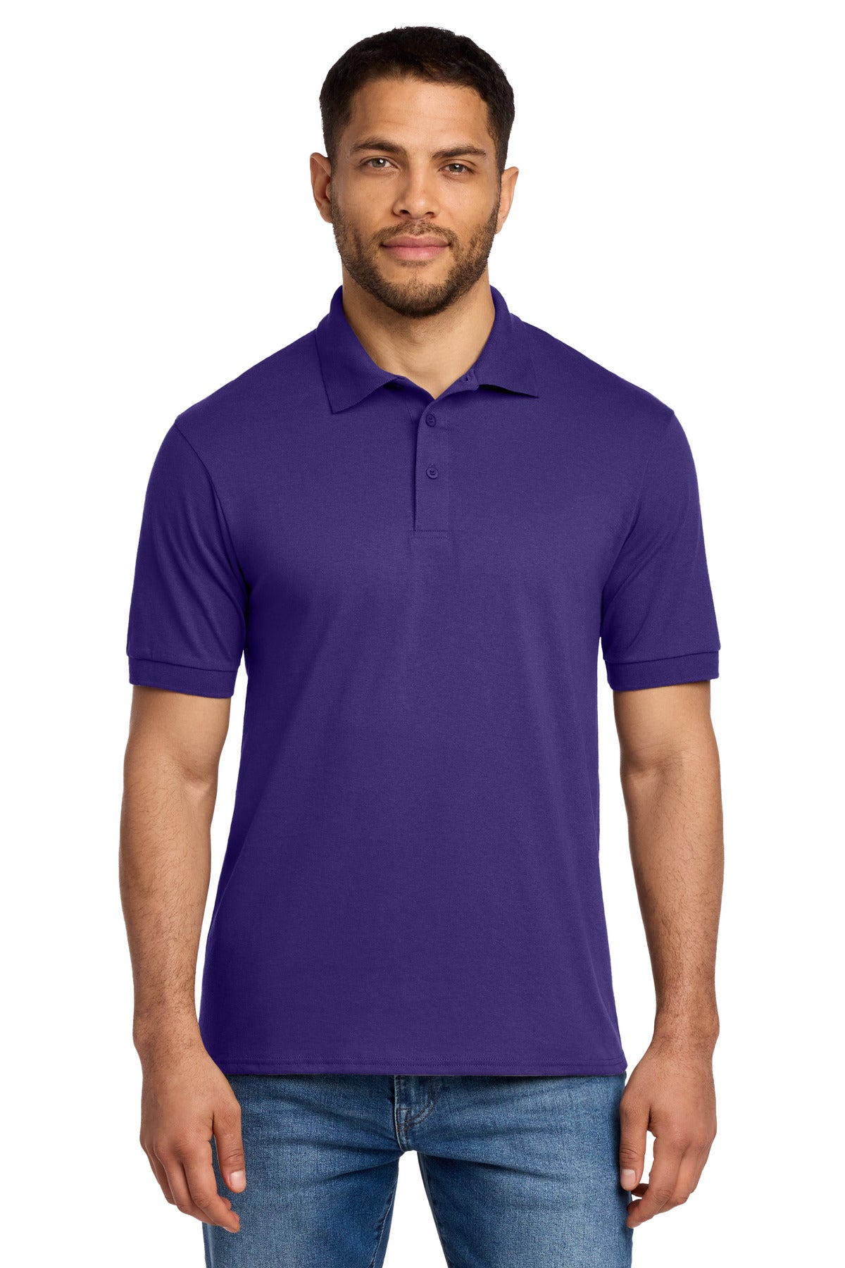 Port & CoŸ?? Tall Core Blend Jersey Knit Polo. KP55T