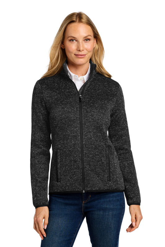 Port Authority?? Women's Sweater Fleece Jacket. L232