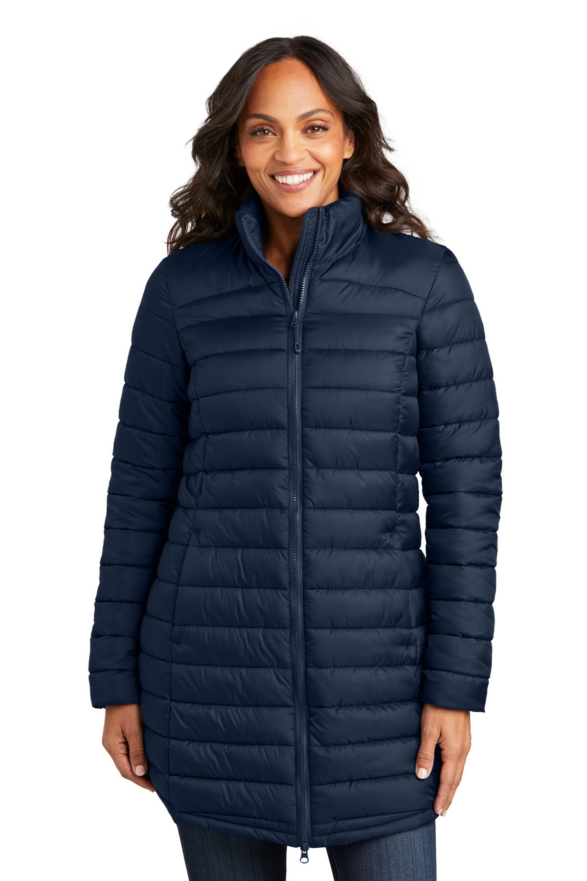 Port Authority? Women's Horizon Puffy Long Jacket L365