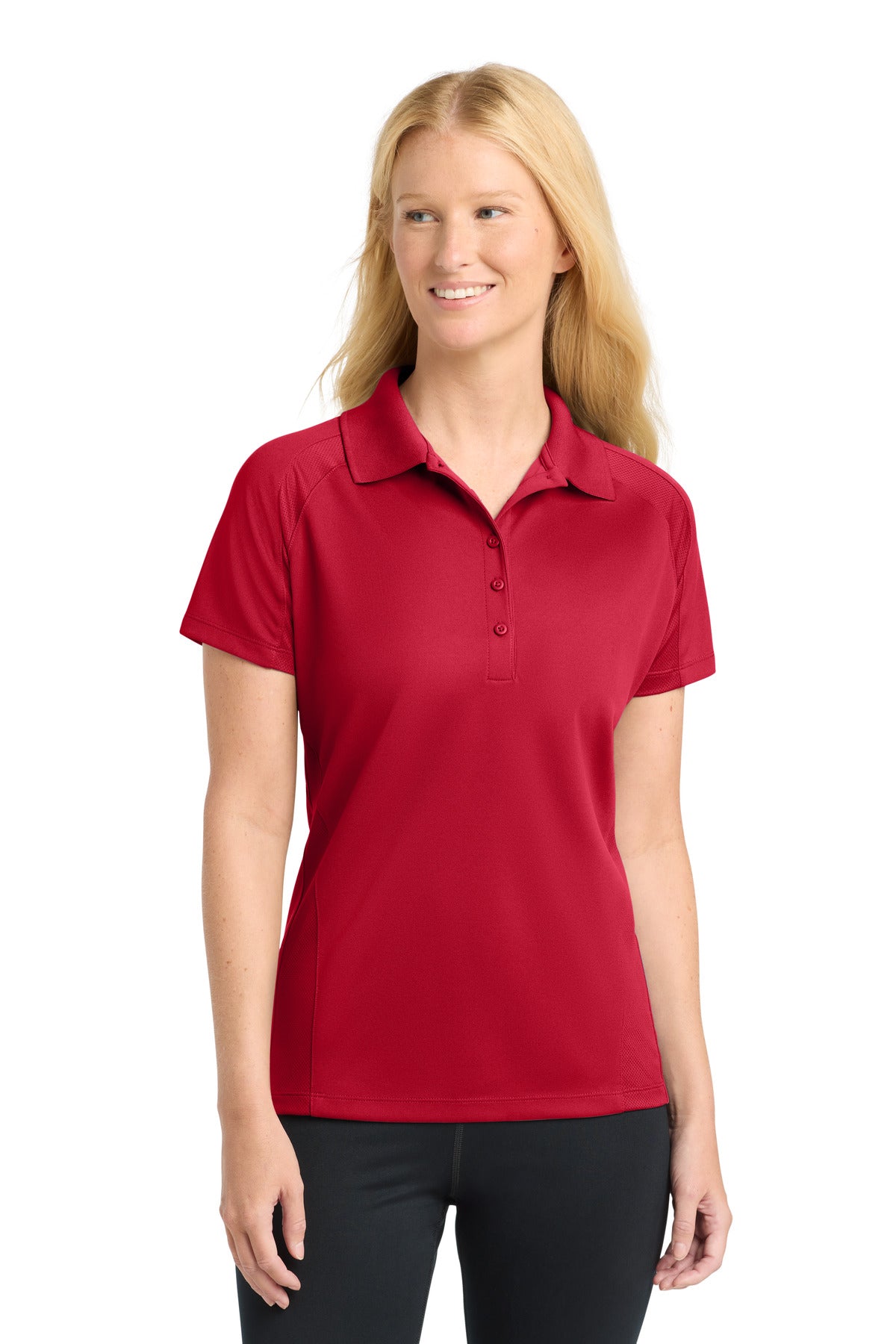 Sport-Tek?? Women's Dri-Mesh?? Pro Polo. L474
