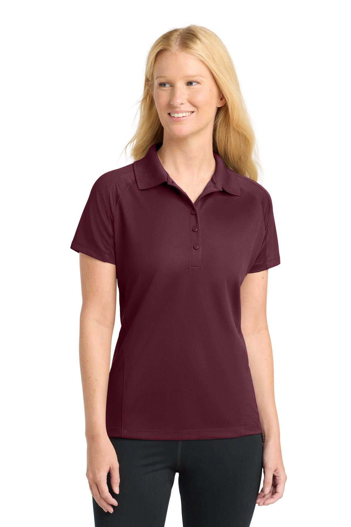 Sport-Tek?? Women's Dri-Mesh?? Pro Polo. L474