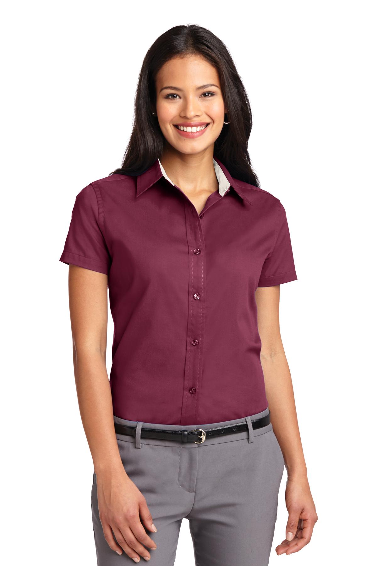 Port AuthorityÂ® Women's Short Sleeve Easy Care  Shirt.  L508