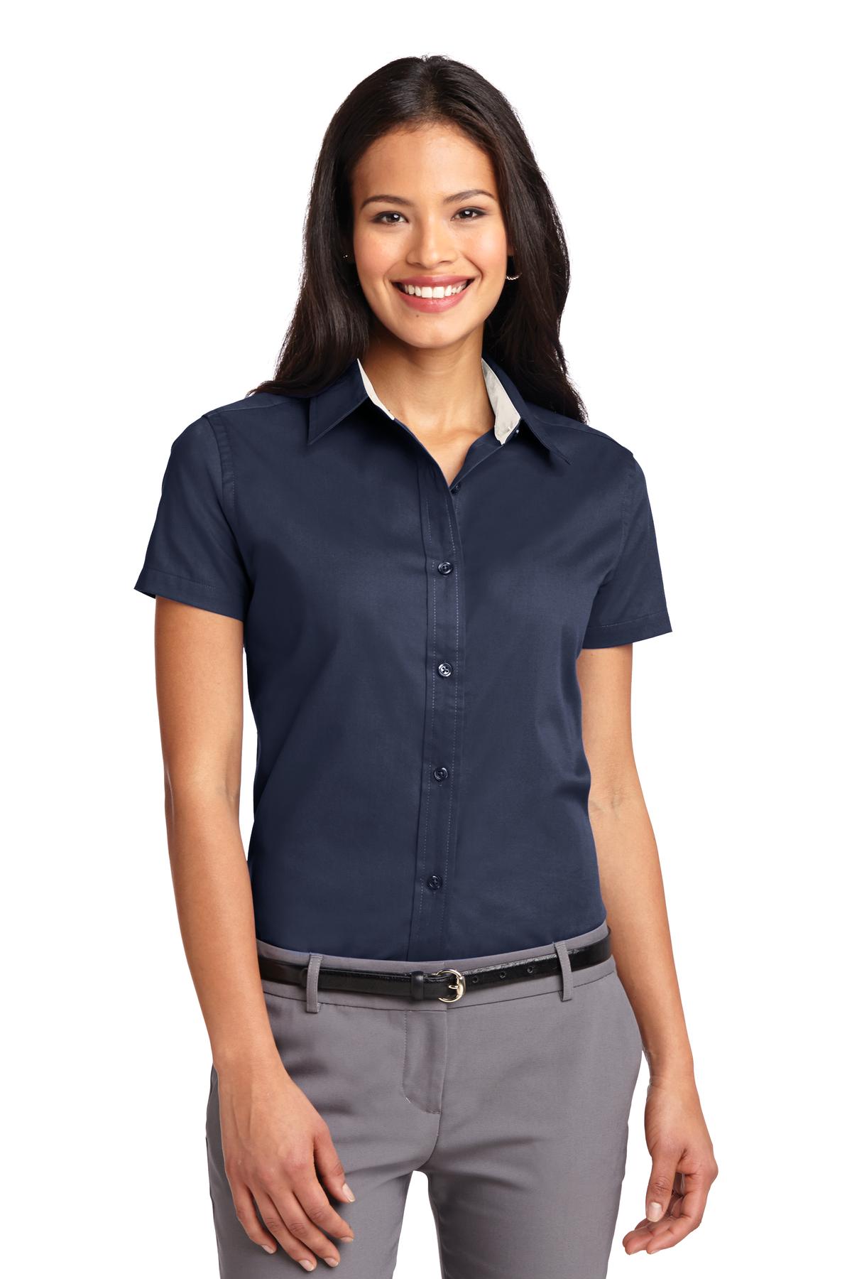 Port AuthorityÂ® Women's Short Sleeve Easy Care  Shirt.  L508