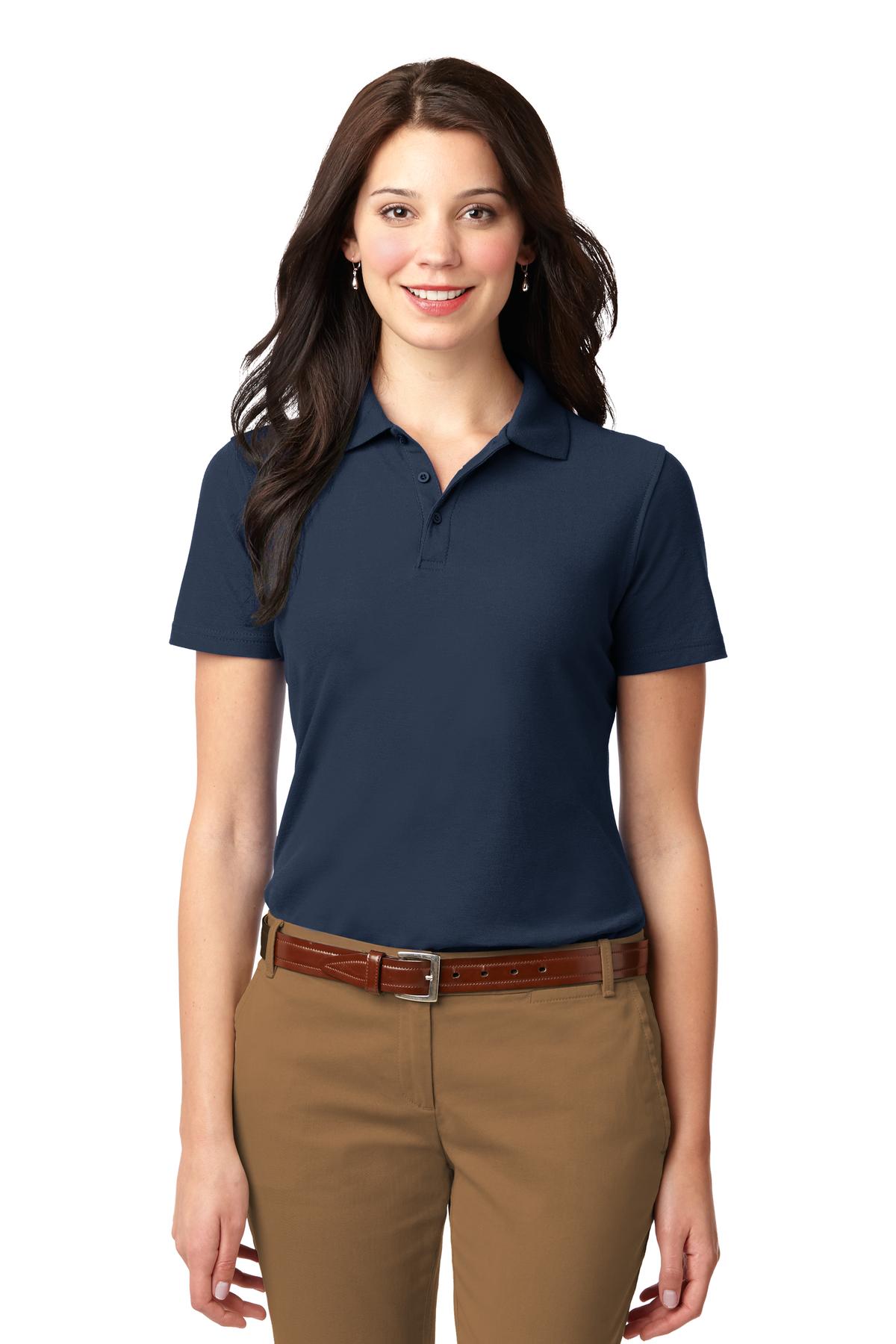 Port AuthorityÂ® Women's Stain-Resistant Polo. L510