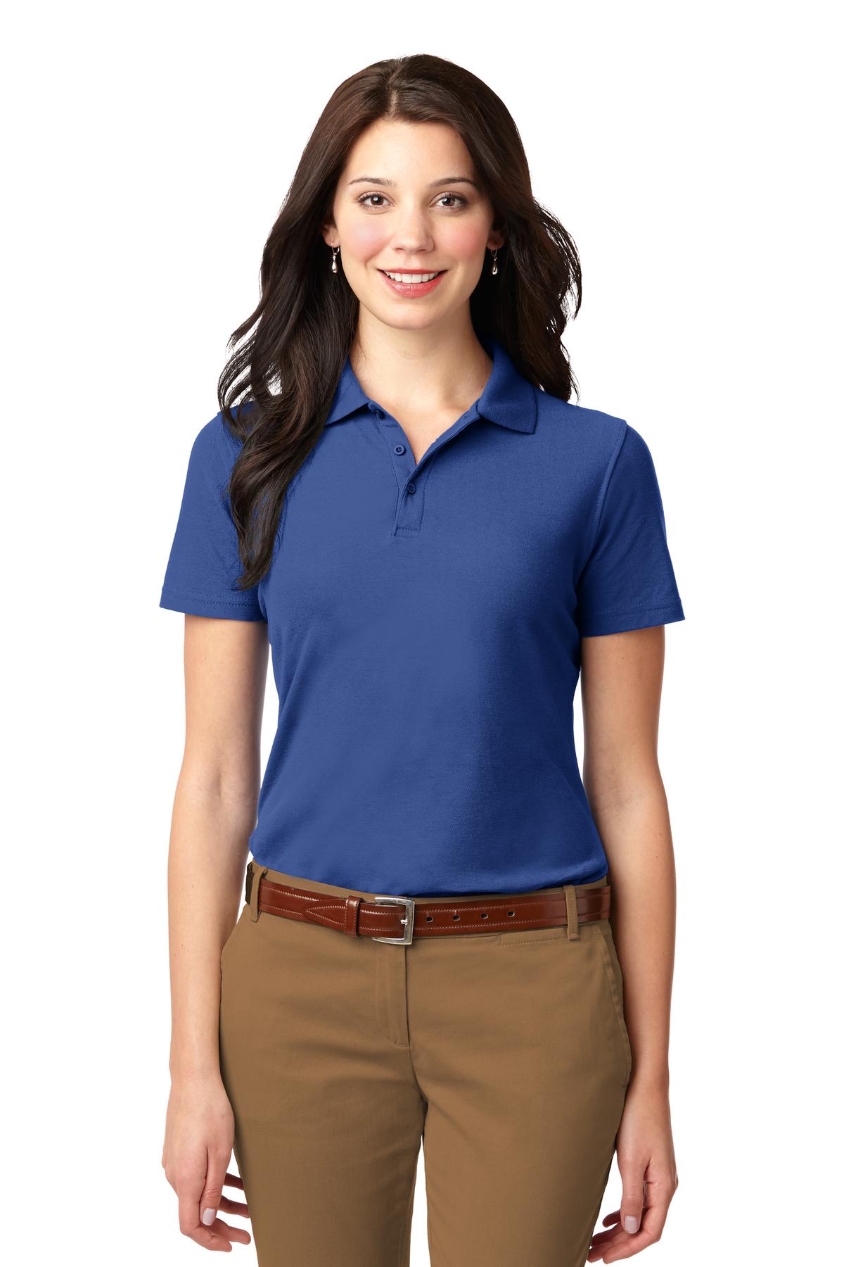 Port AuthorityÂ® Women's Stain-Resistant Polo. L510