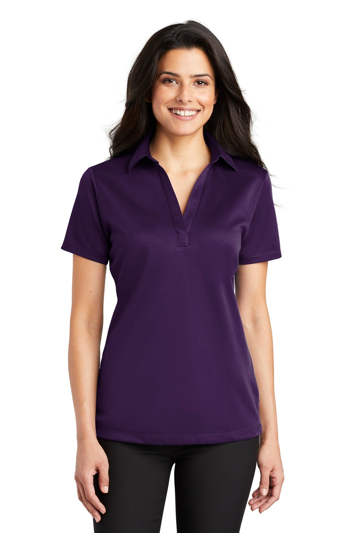 Port AuthorityÂ® Women's Silk Touchâ„¢ Performance Polo. L540