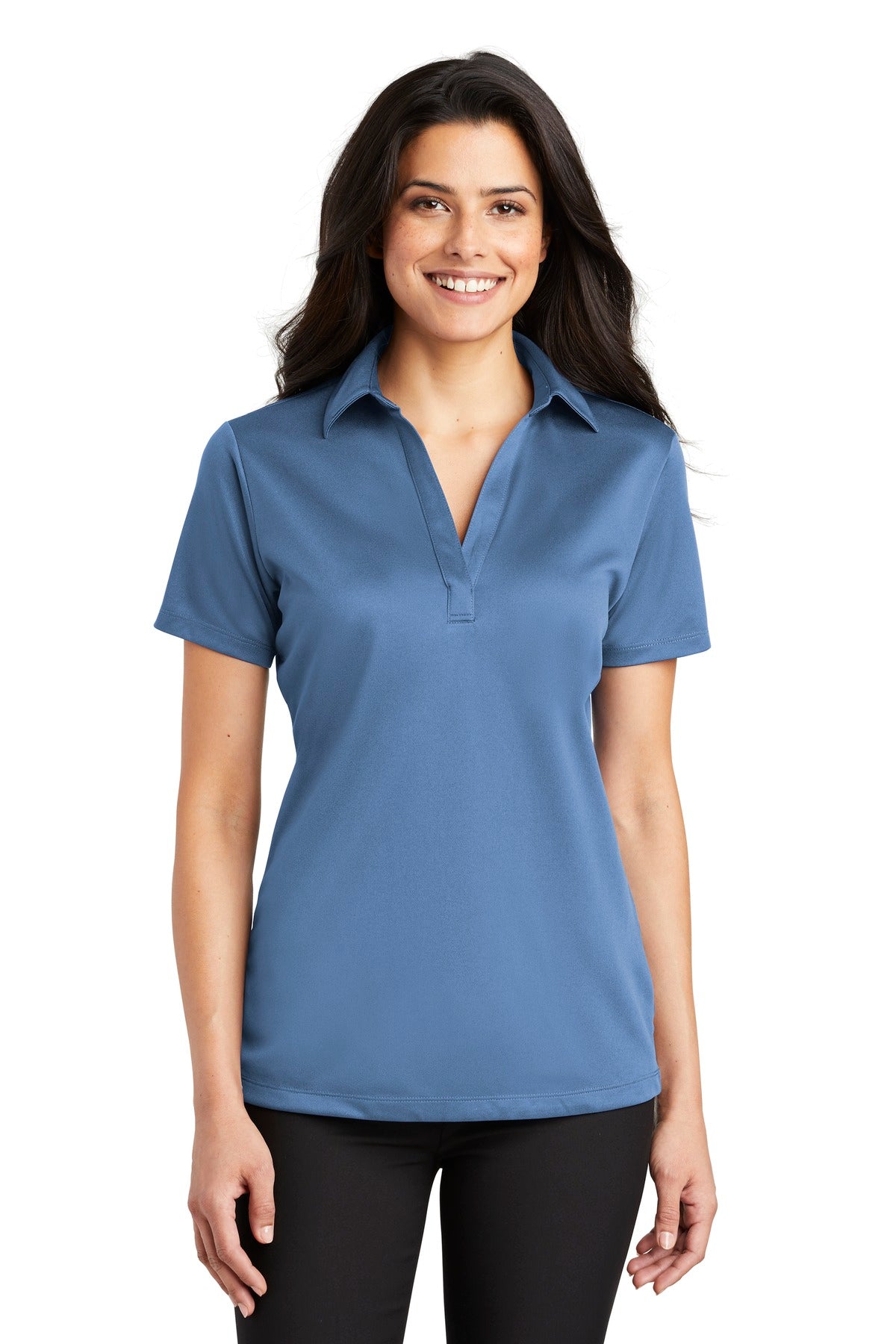 Port AuthorityÂ® Women's Silk Touchâ„¢ Performance Polo. L540