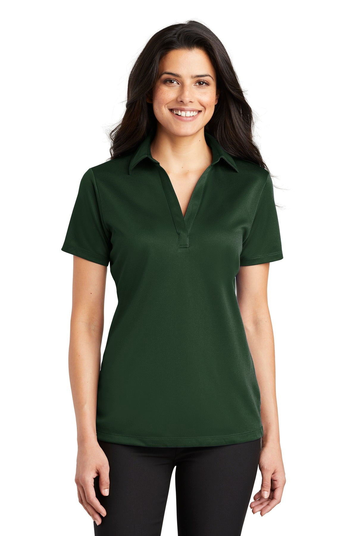 Port AuthorityÂ® Women's Silk Touchâ„¢ Performance Polo. L540